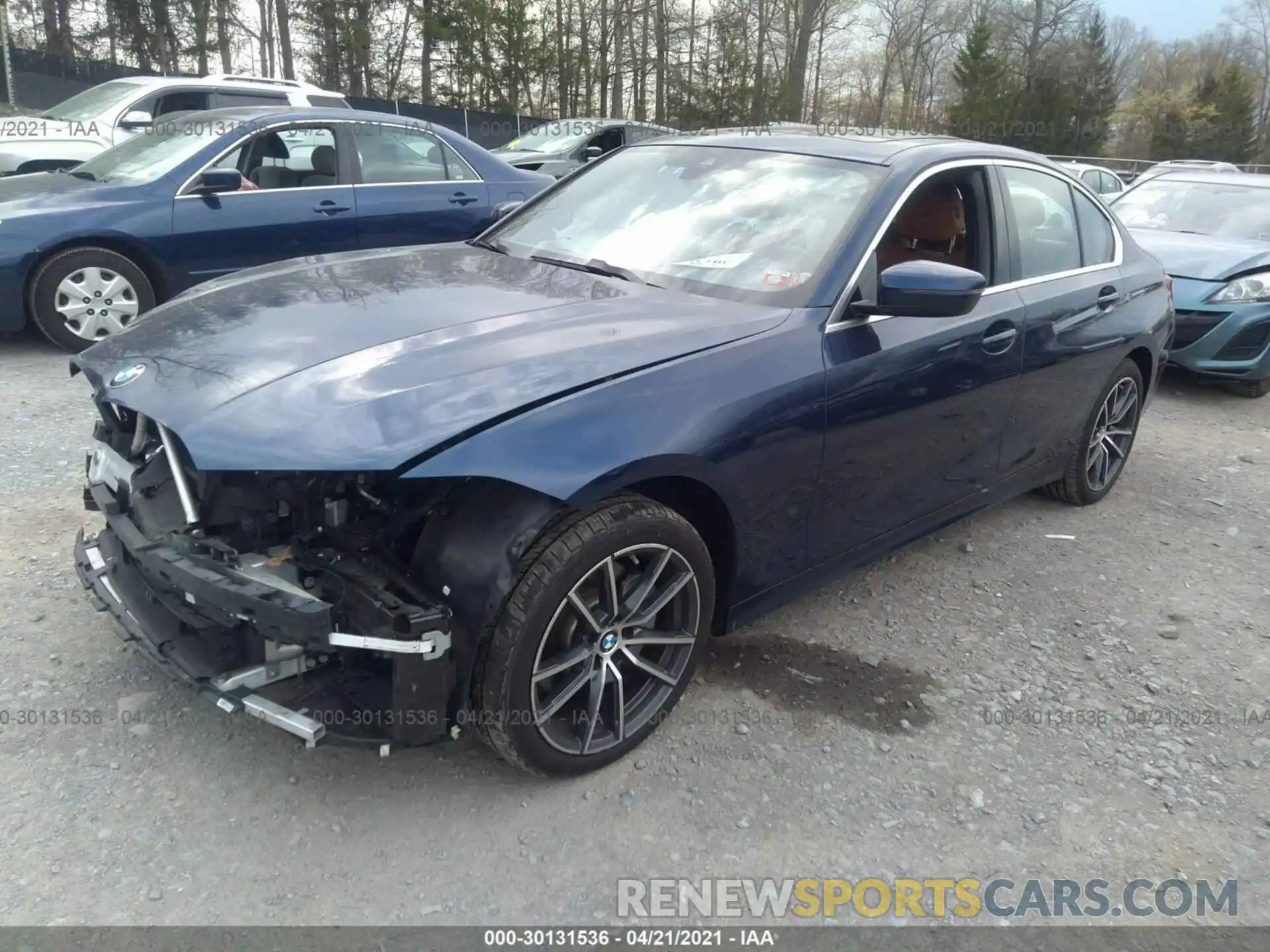 2 Photograph of a damaged car WBA5R7C5XKAJ83767 BMW 3 SERIES 2019