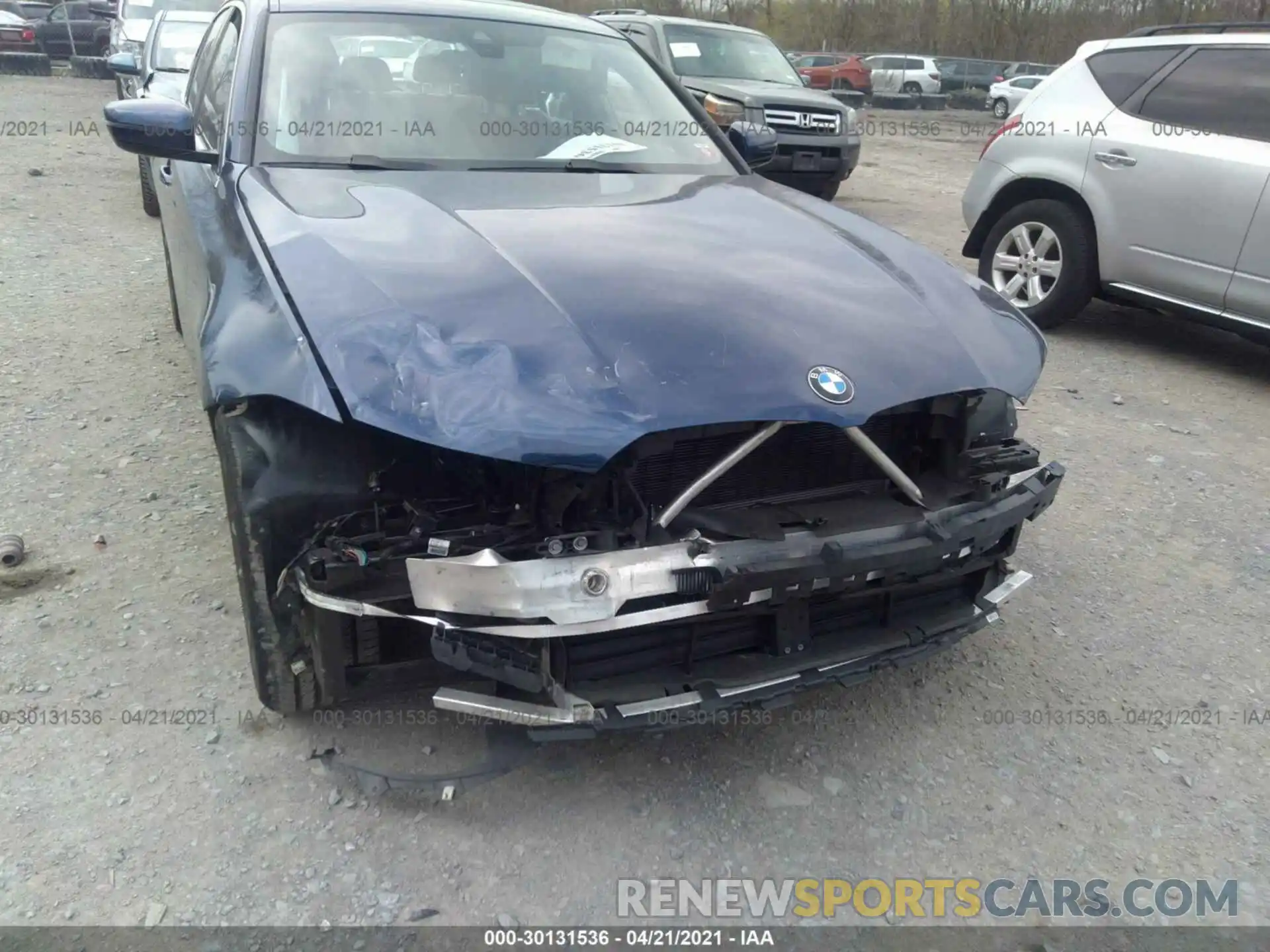 6 Photograph of a damaged car WBA5R7C5XKAJ83767 BMW 3 SERIES 2019