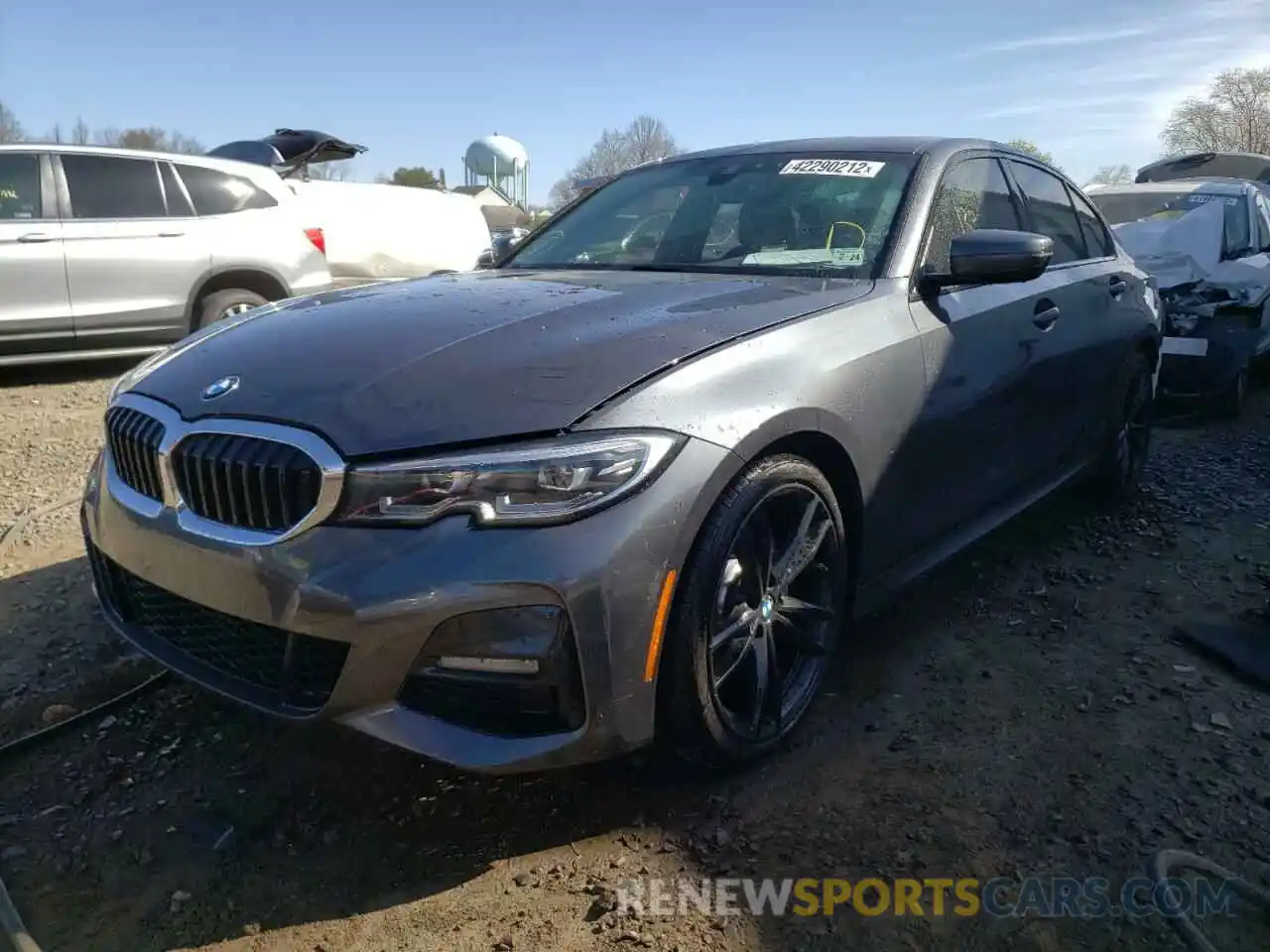 2 Photograph of a damaged car WBA5R7C5XKAJ84451 BMW 3 SERIES 2019