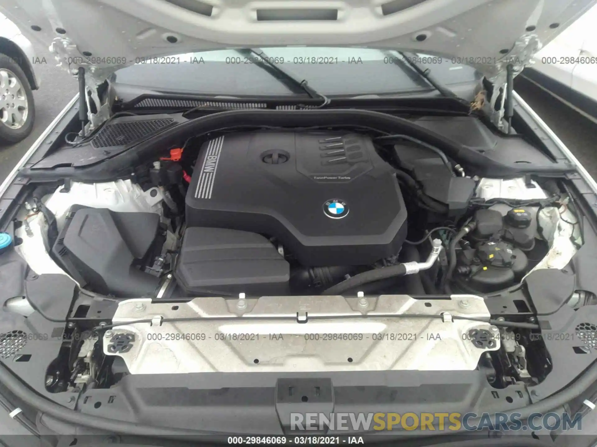 10 Фотография поврежденного автомобиля WBA5R7C5XKAJ84868 BMW 3 SERIES 2019
