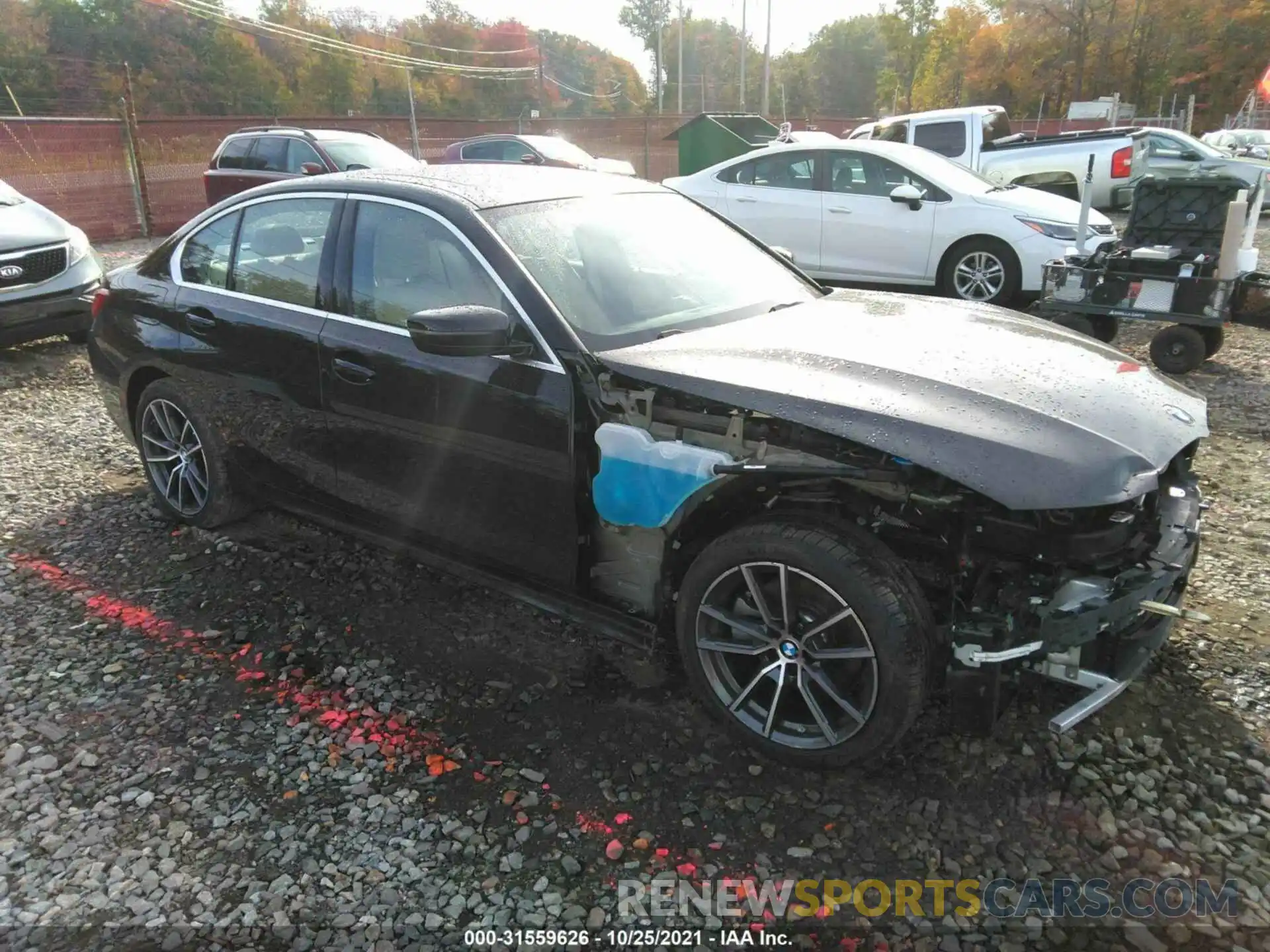 1 Photograph of a damaged car WBA5R7C5XKAJ85146 BMW 3 SERIES 2019