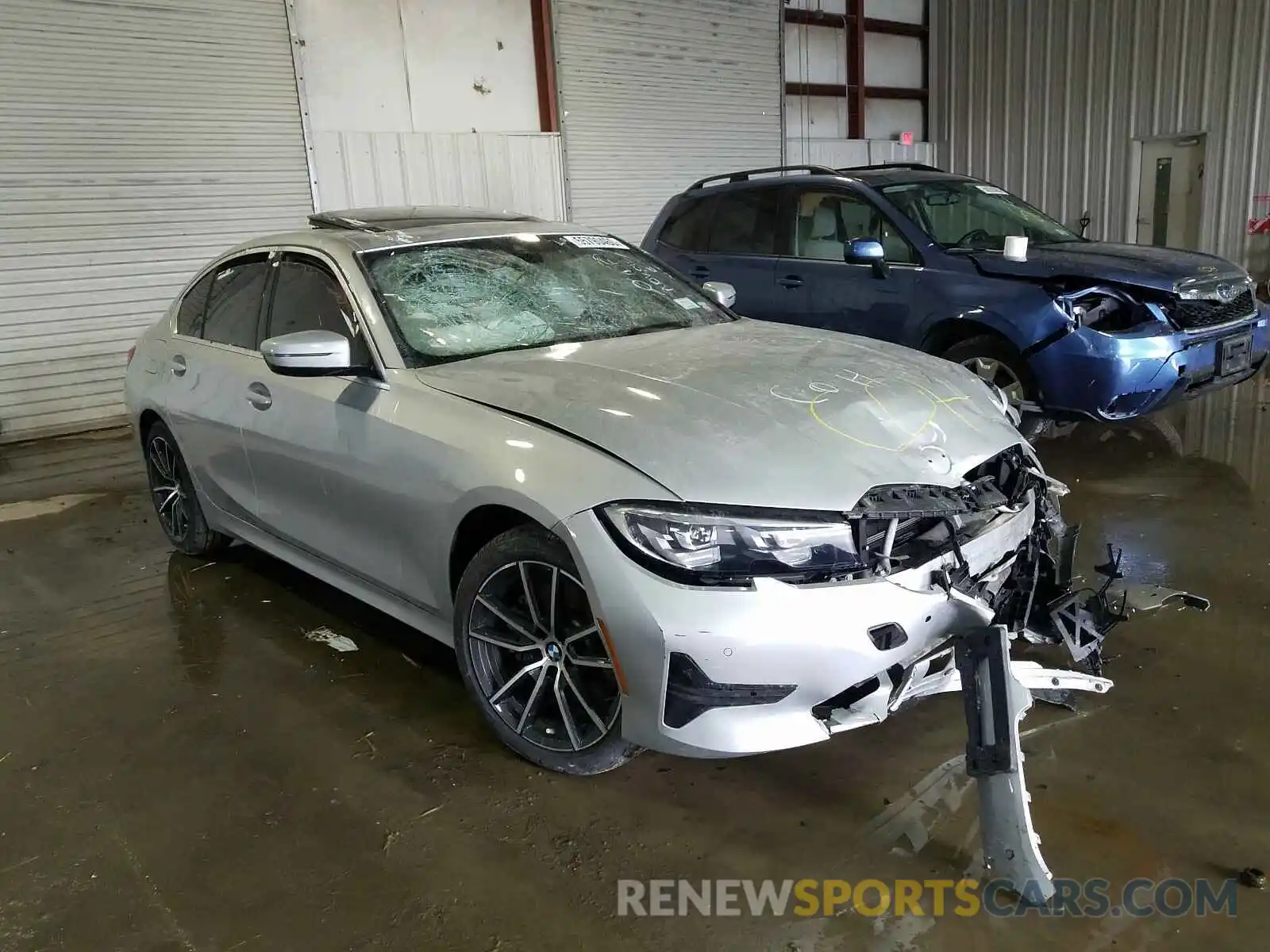 1 Photograph of a damaged car WBA5R7C5XKFH14178 BMW 3 SERIES 2019