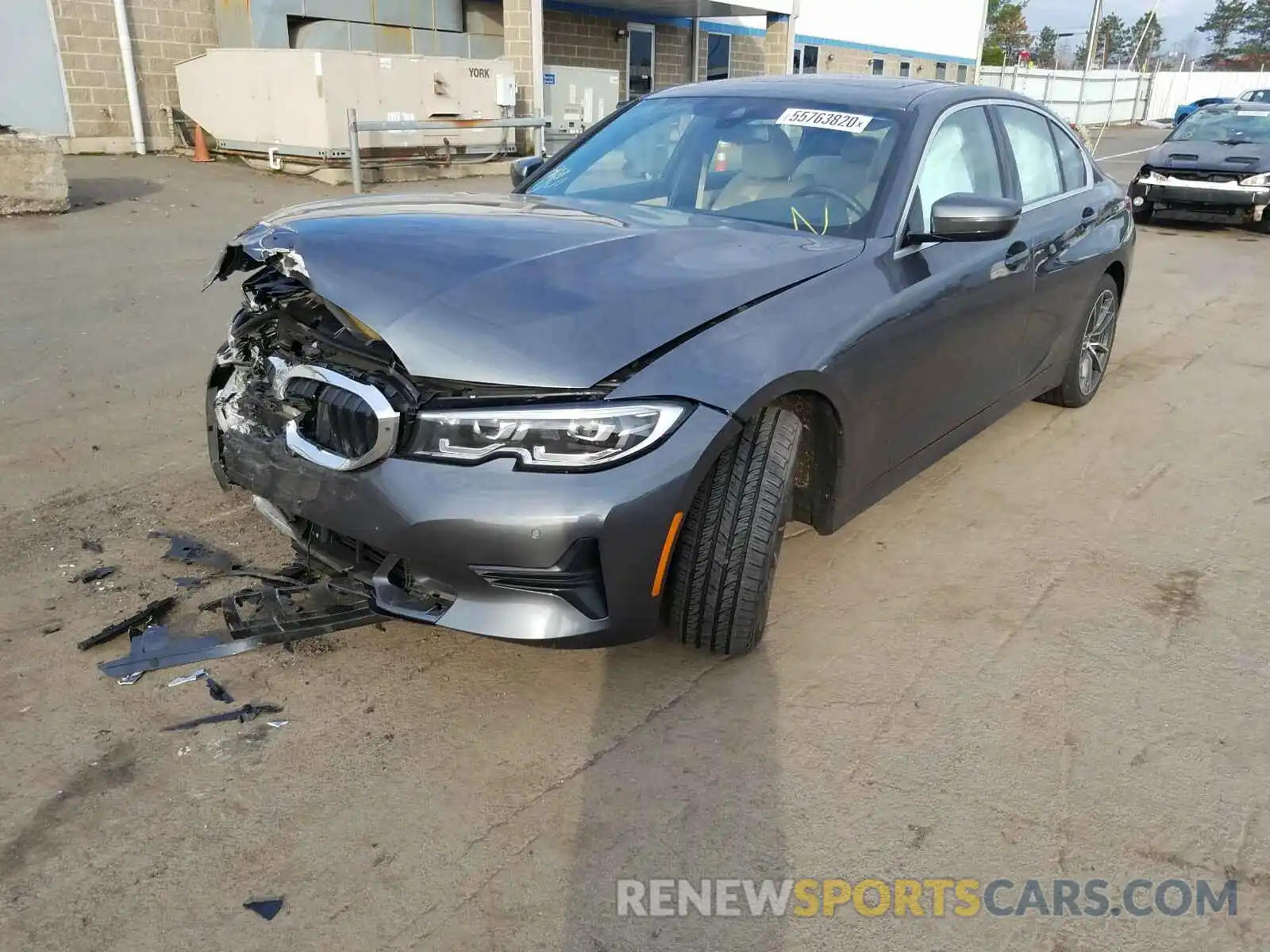 2 Photograph of a damaged car WBA5R7C5XKFH15377 BMW 3 SERIES 2019