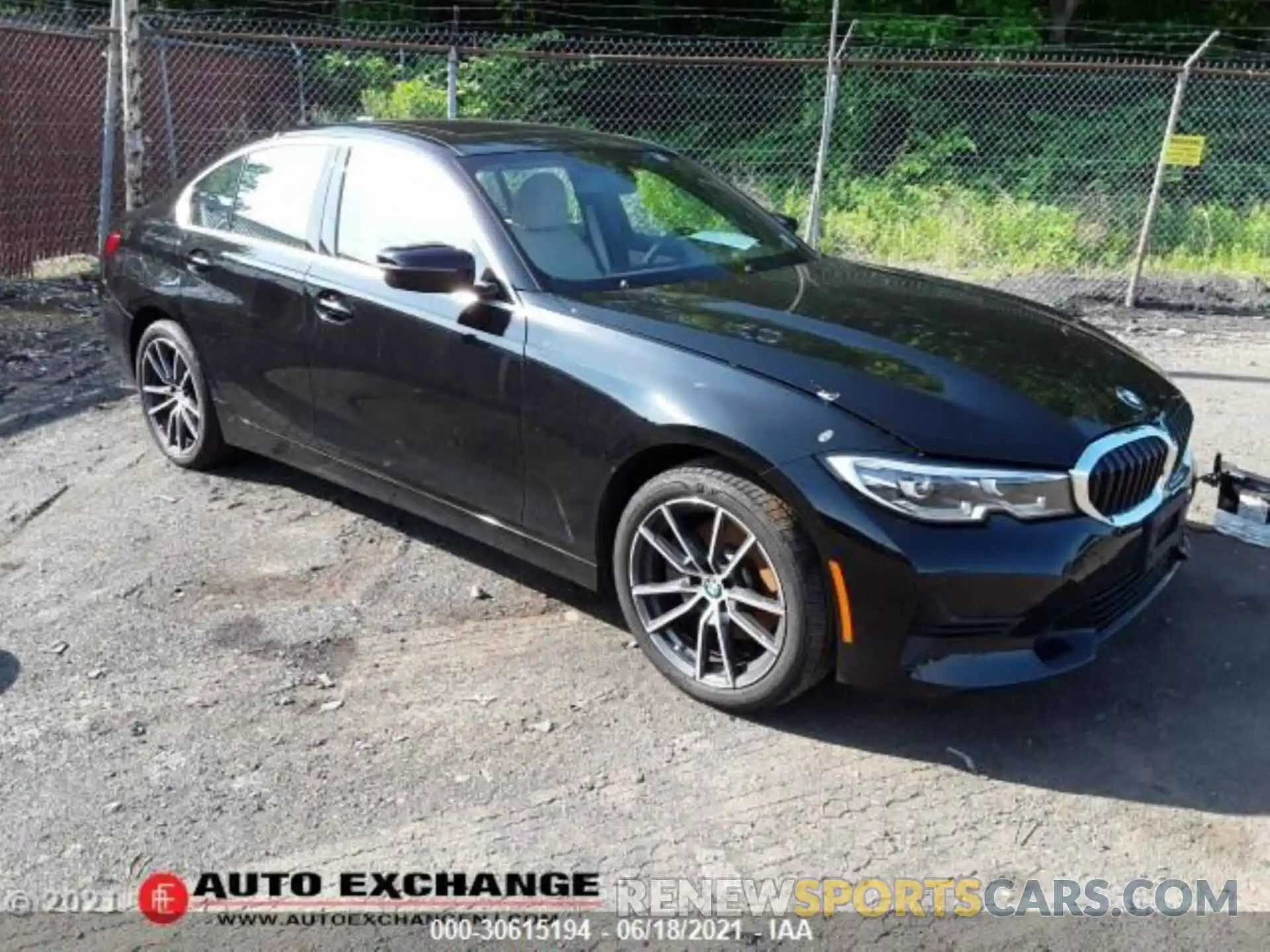 1 Photograph of a damaged car WBA5R7C5XKFH15492 BMW 3 SERIES 2019