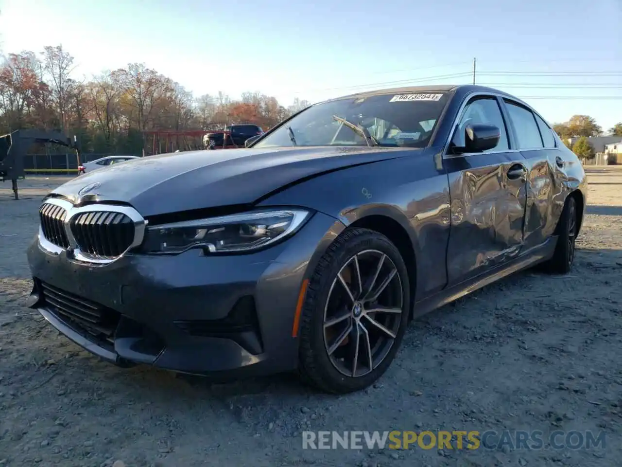 2 Photograph of a damaged car WBA5R7C5XKFH20403 BMW 3 SERIES 2019