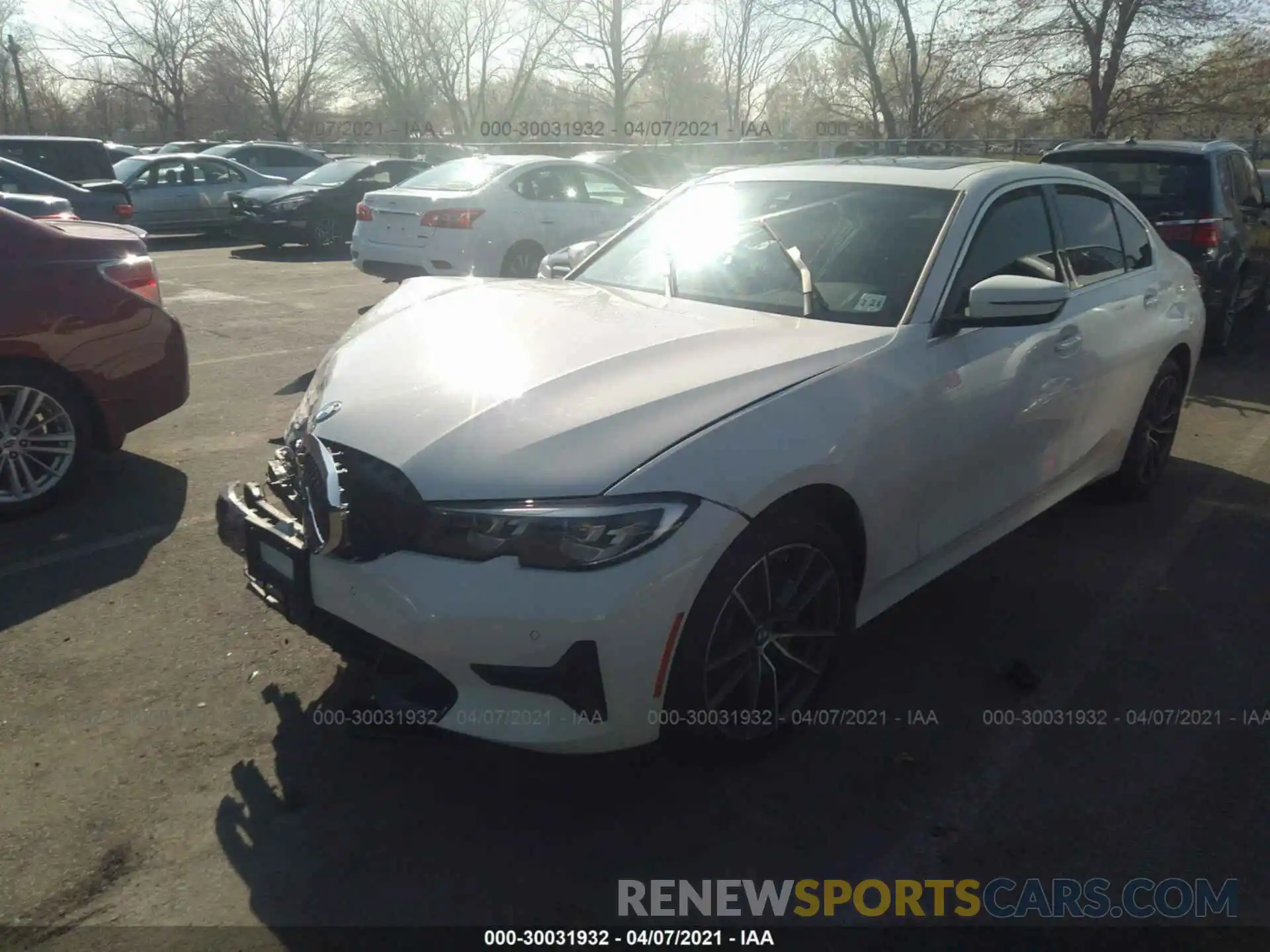 2 Photograph of a damaged car WBA5R7C5XKFH22619 BMW 3 SERIES 2019