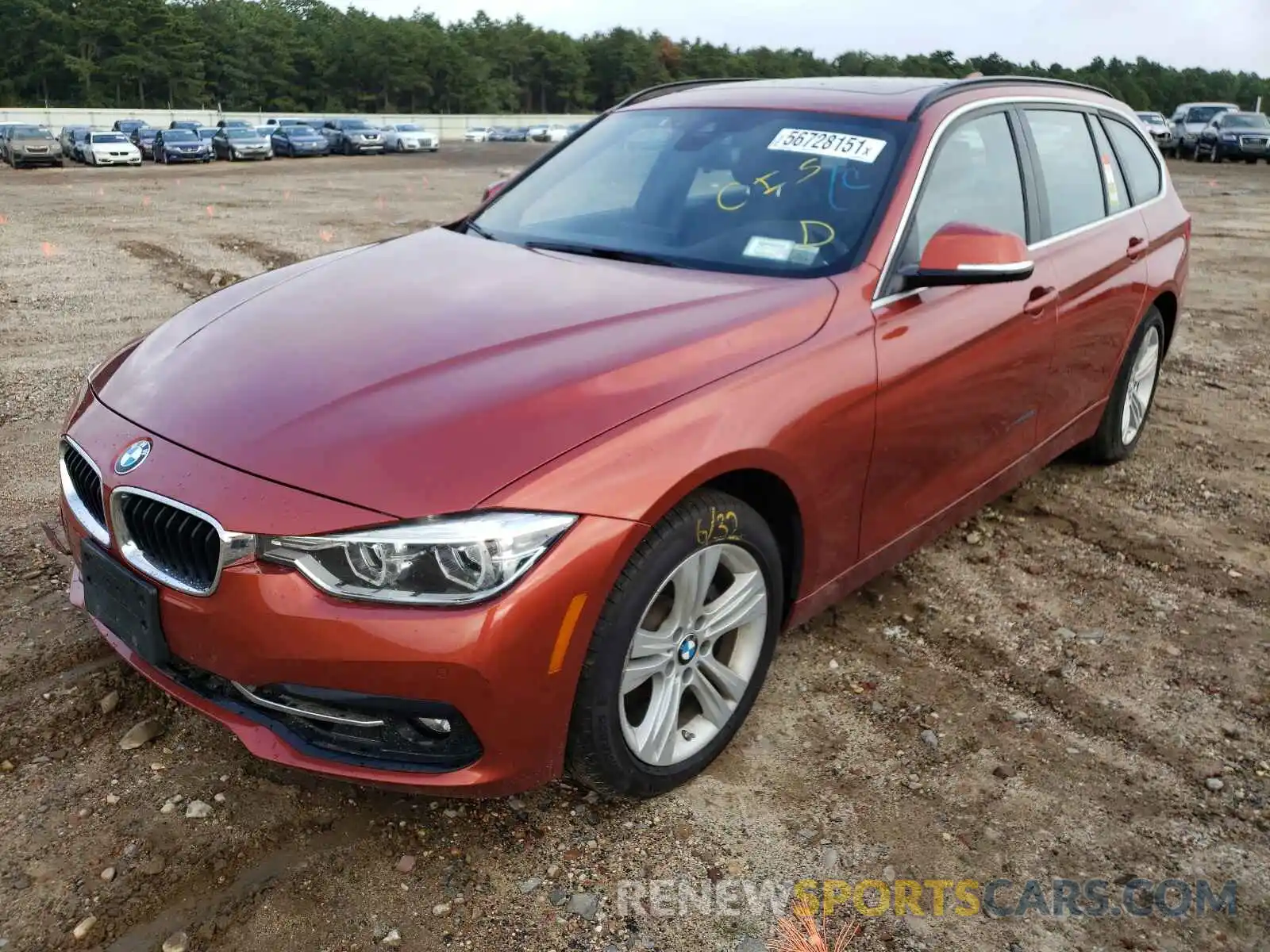 2 Фотография поврежденного автомобиля WBA8K3C52KA484317 BMW 3 SERIES 2019