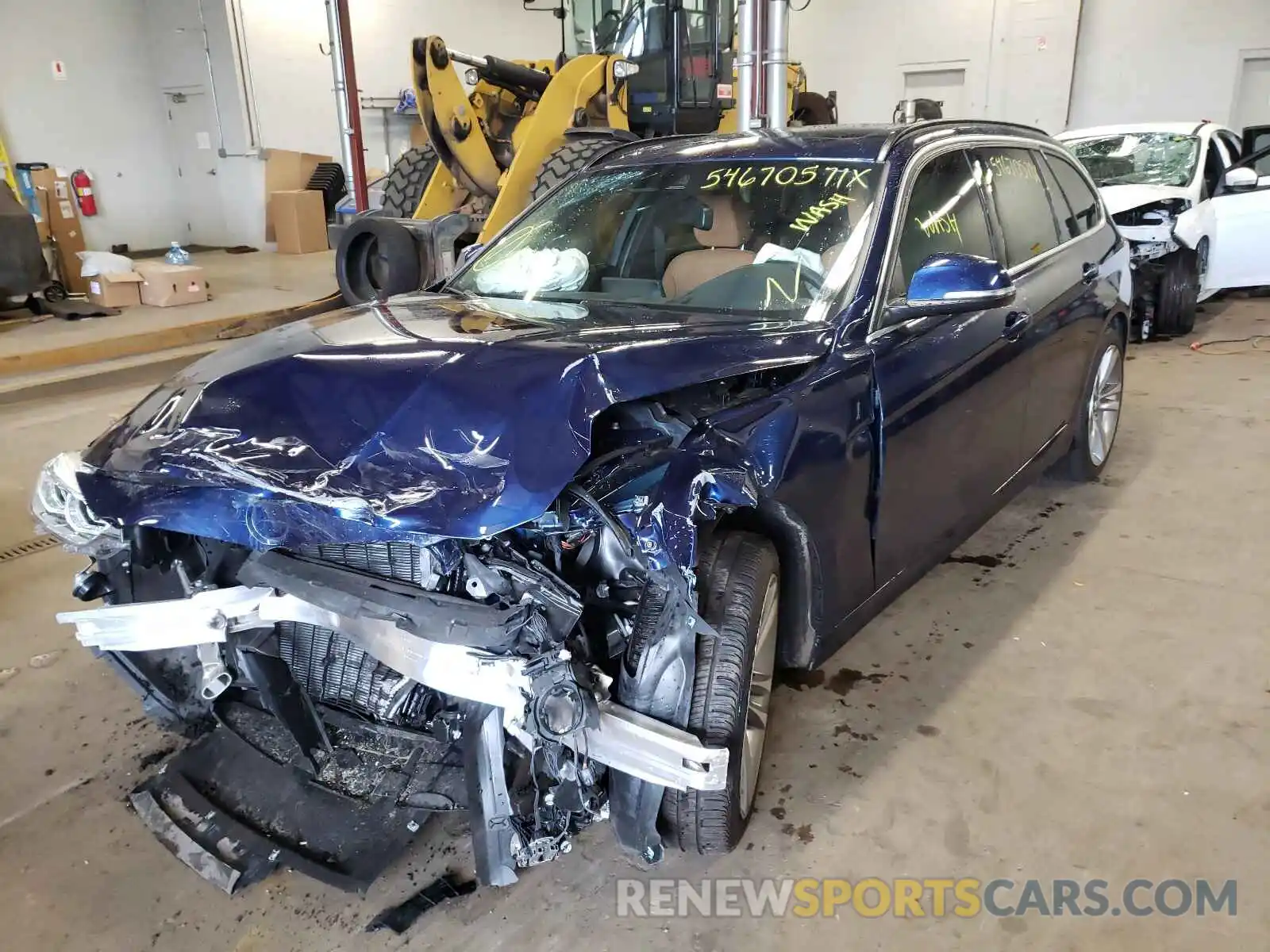 2 Photograph of a damaged car WBA8K3C55KA484134 BMW 3 SERIES 2019