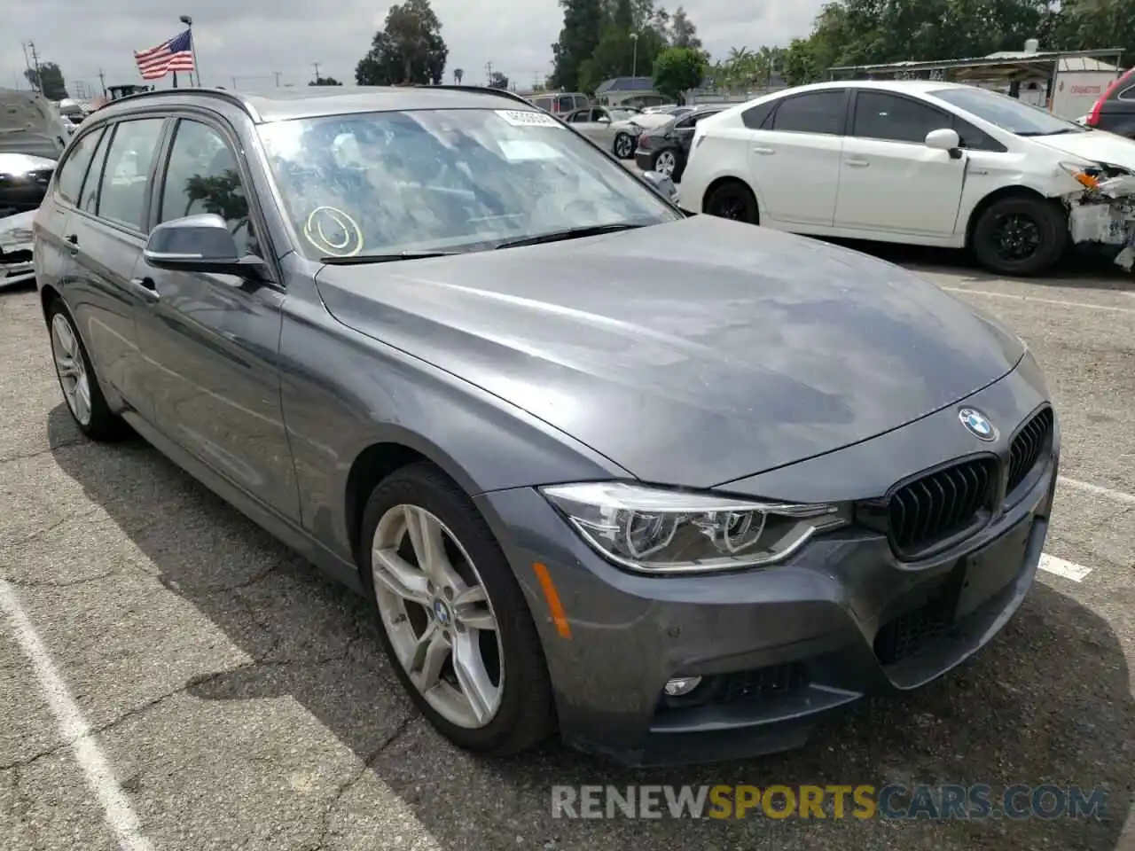 1 Photograph of a damaged car WBA8K3C56KA484210 BMW 3 SERIES 2019