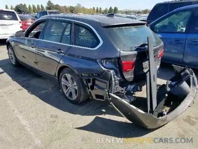 3 Фотография поврежденного автомобиля WBA8K3C58KA484287 BMW 3 SERIES 2019