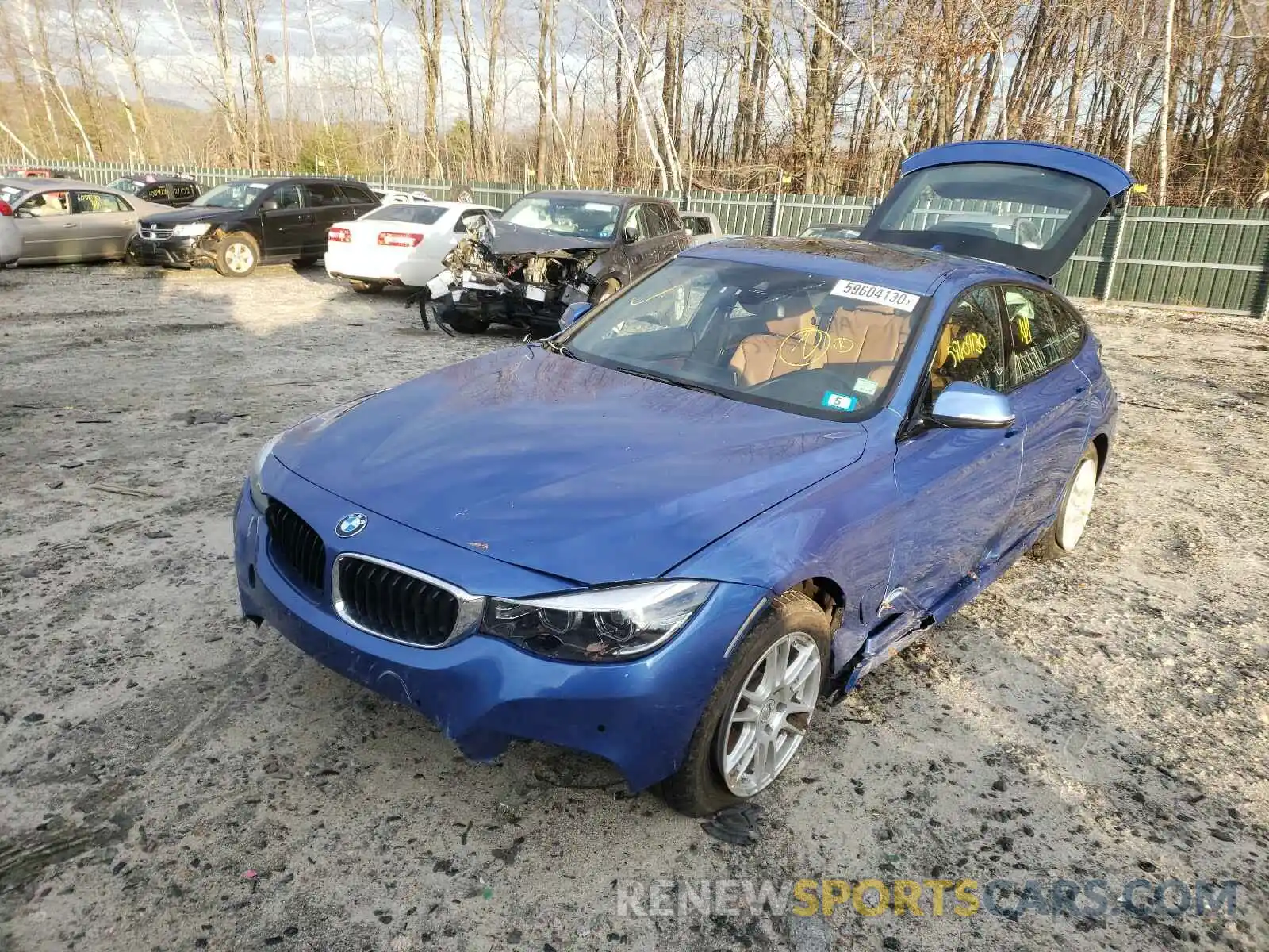 2 Photograph of a damaged car WBA8Y3C53KG451564 BMW 3 SERIES 2019