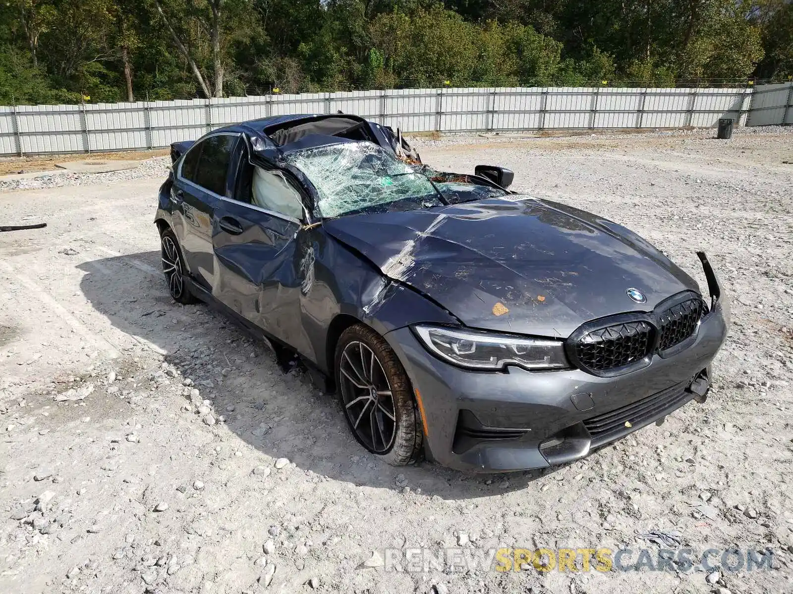 1 Фотография поврежденного автомобиля 3MW5R1J00L8B07265 BMW 3 SERIES 2020