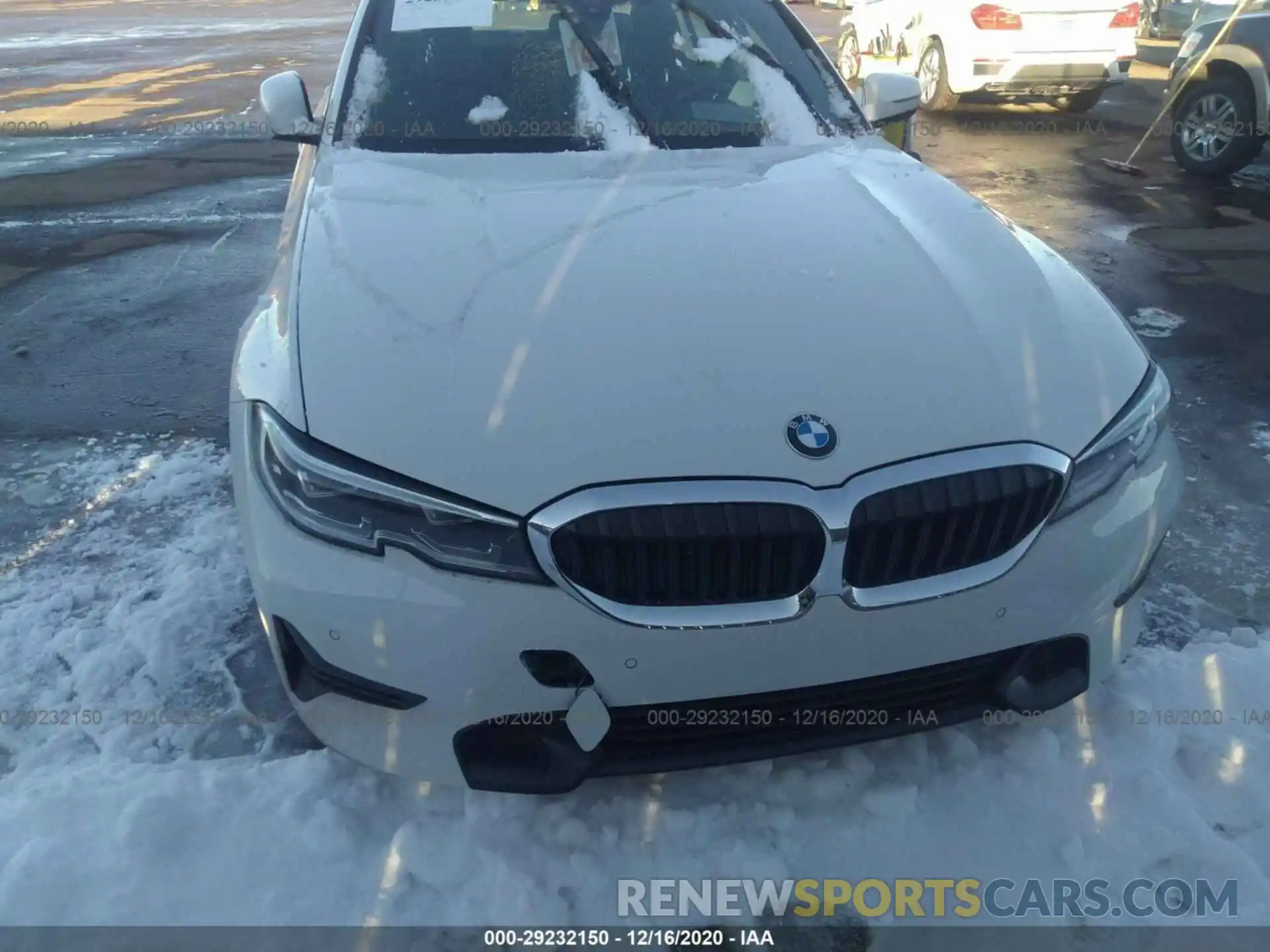 6 Photograph of a damaged car 3MW5R1J00L8B07606 BMW 3 SERIES 2020