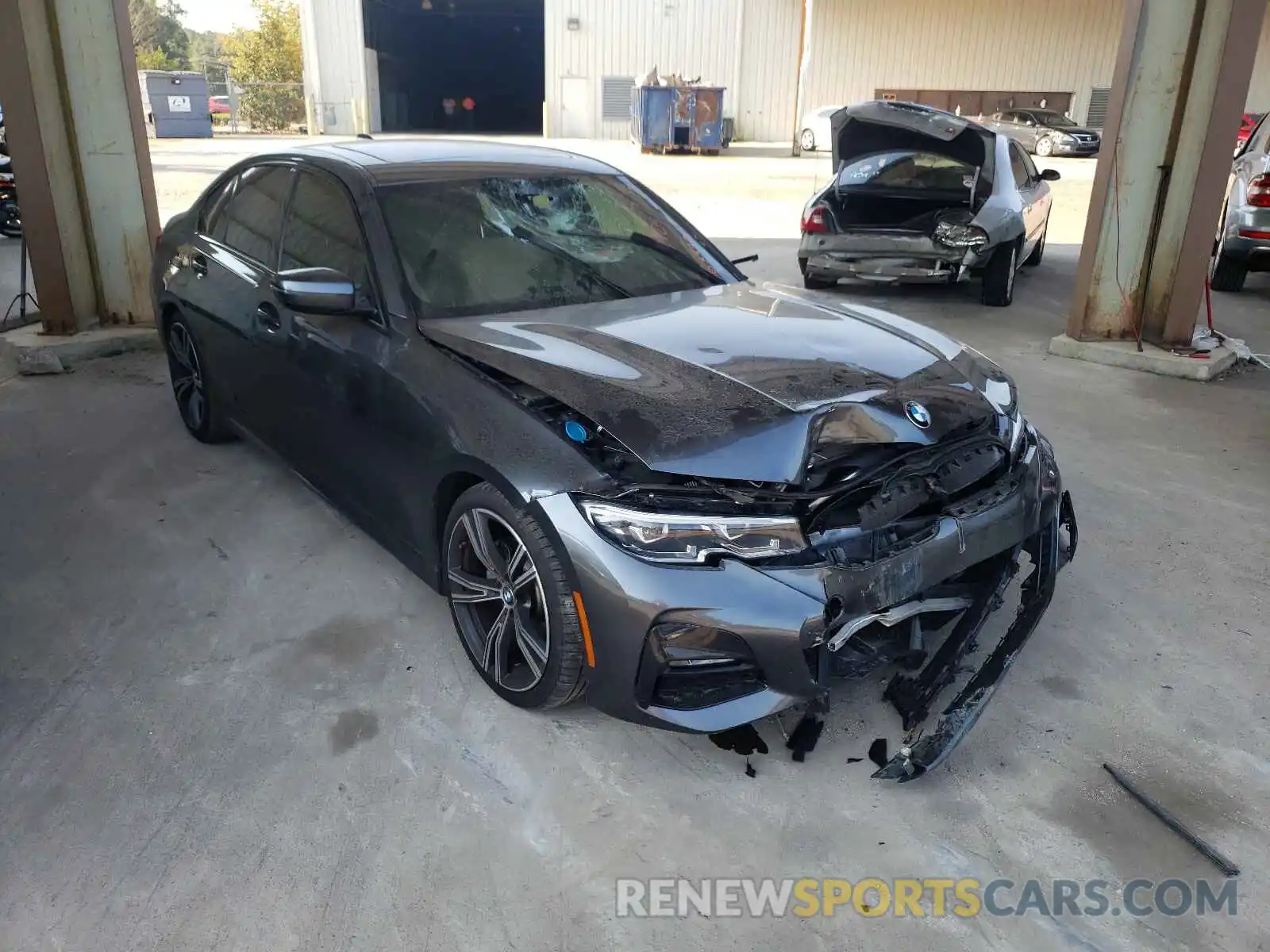 1 Photograph of a damaged car 3MW5R1J00L8B08318 BMW 3 SERIES 2020