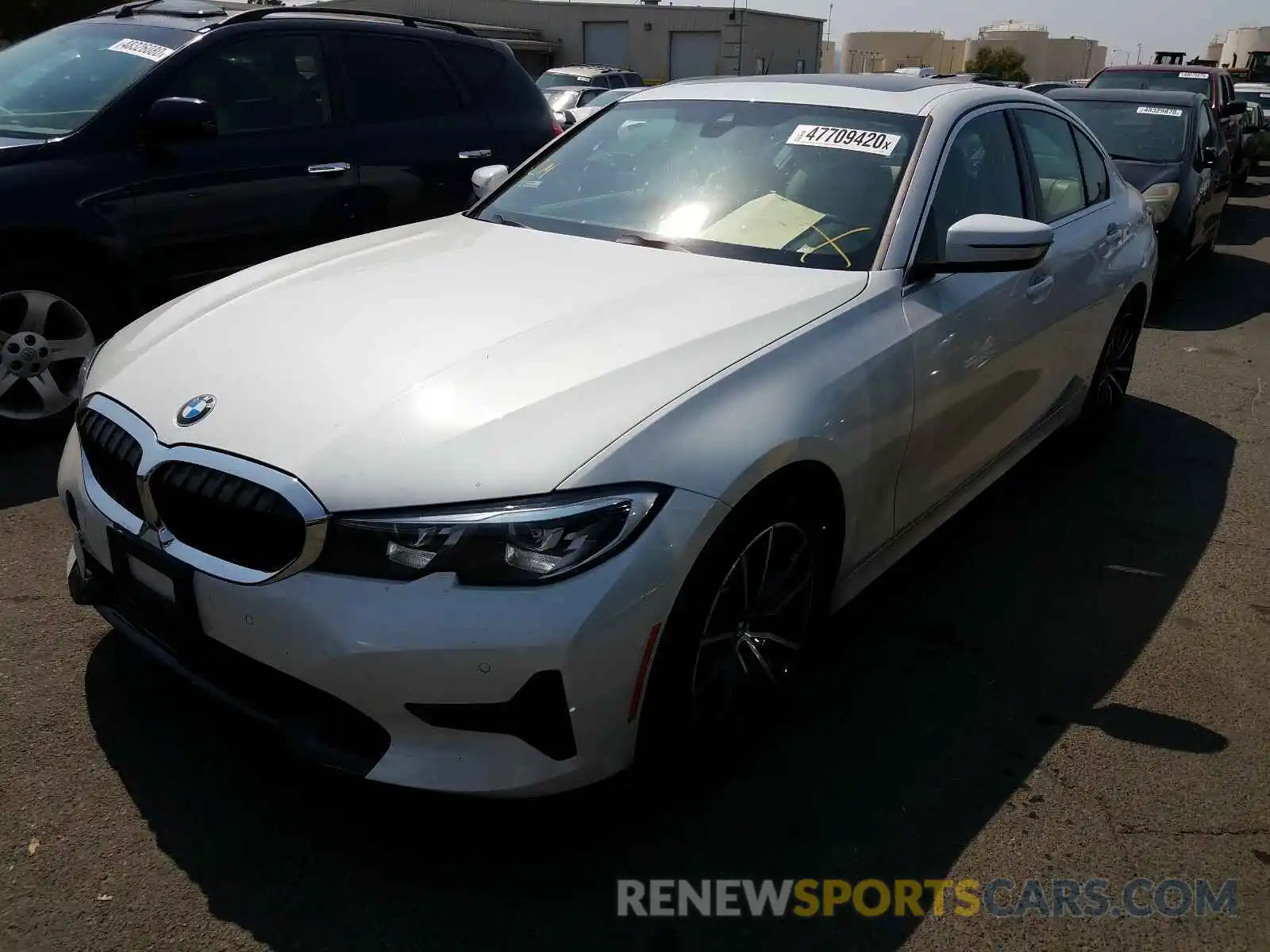 2 Photograph of a damaged car 3MW5R1J00L8B13390 BMW 3 SERIES 2020