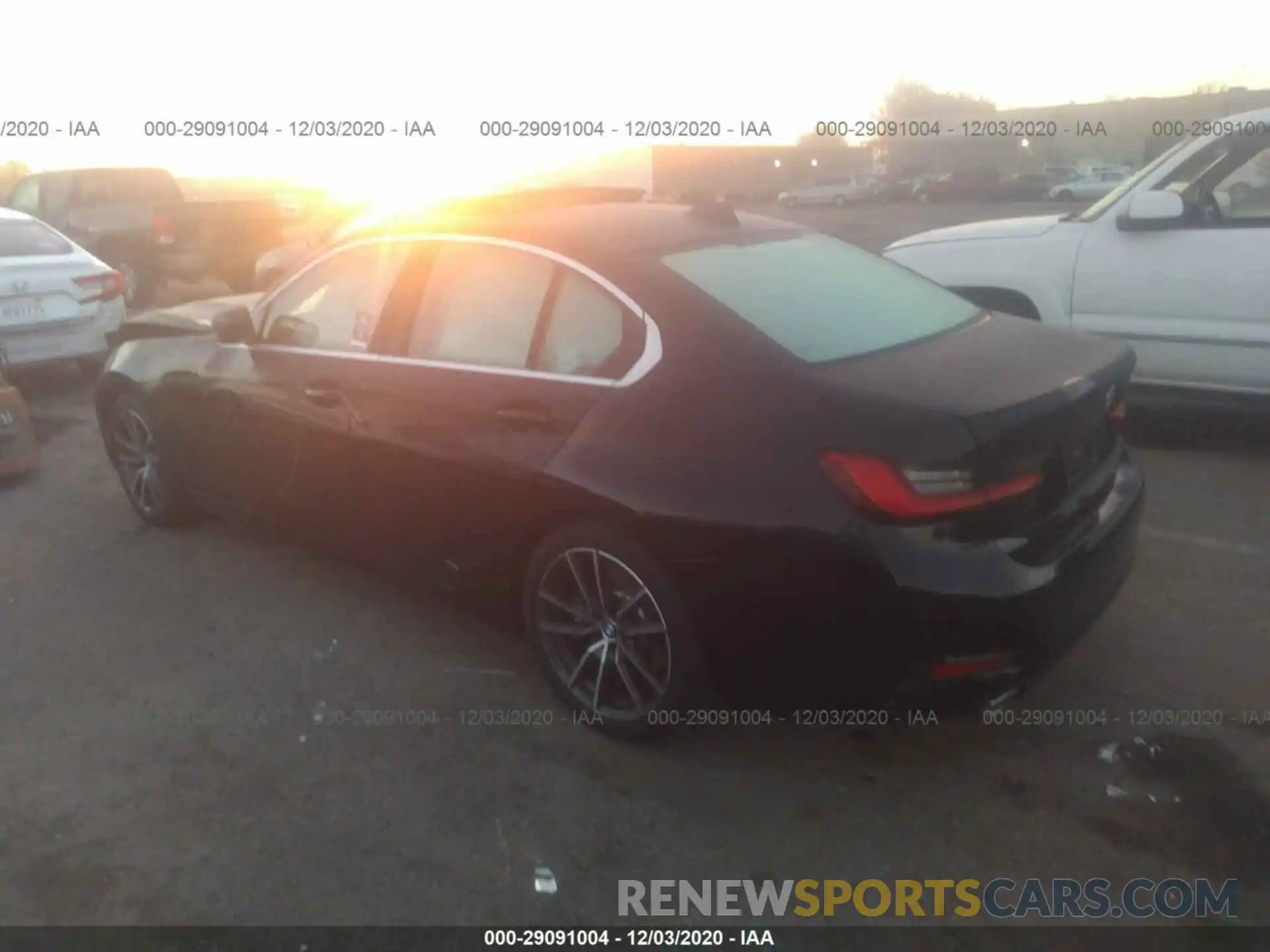 3 Photograph of a damaged car 3MW5R1J00L8B13616 BMW 3 SERIES 2020