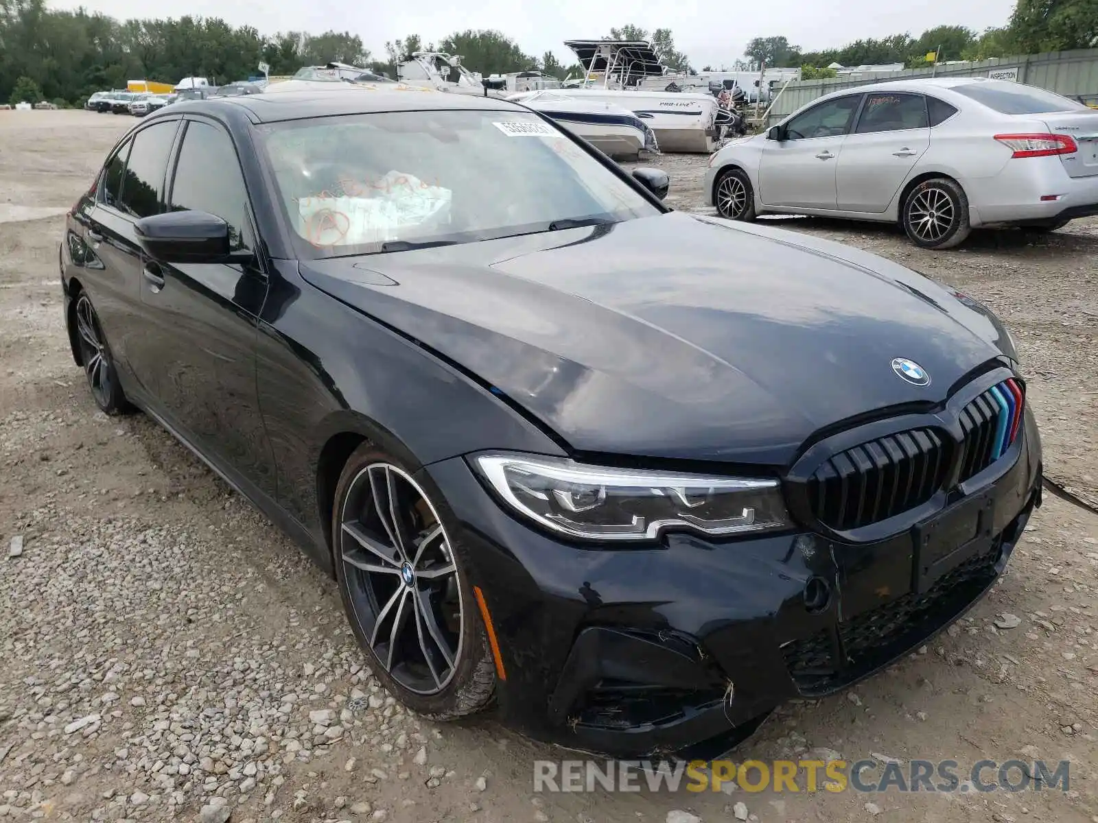 1 Photograph of a damaged car 3MW5R1J00L8B14961 BMW 3 SERIES 2020