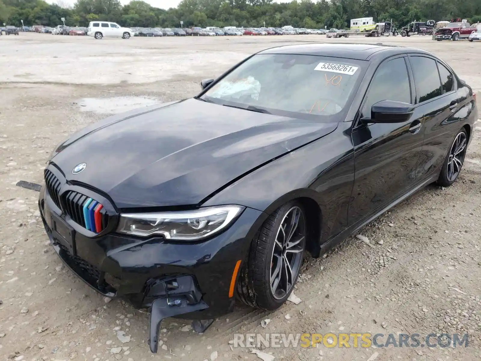 2 Photograph of a damaged car 3MW5R1J00L8B14961 BMW 3 SERIES 2020