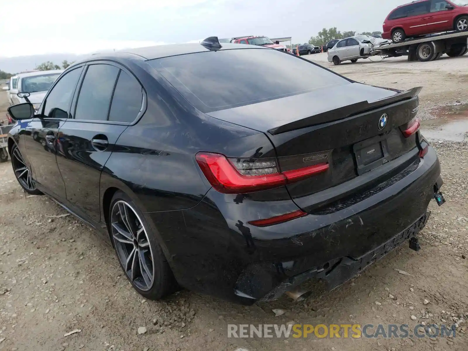 3 Photograph of a damaged car 3MW5R1J00L8B14961 BMW 3 SERIES 2020