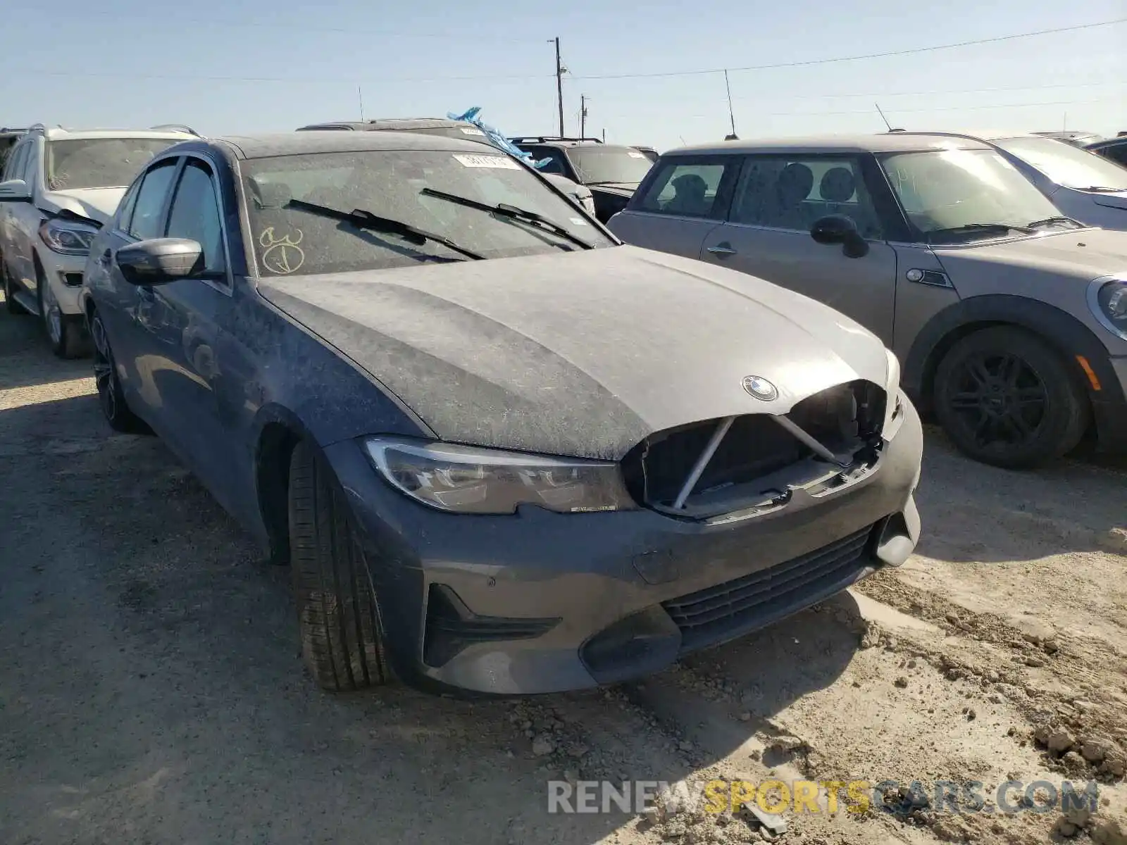 1 Photograph of a damaged car 3MW5R1J00L8B20212 BMW 3 SERIES 2020