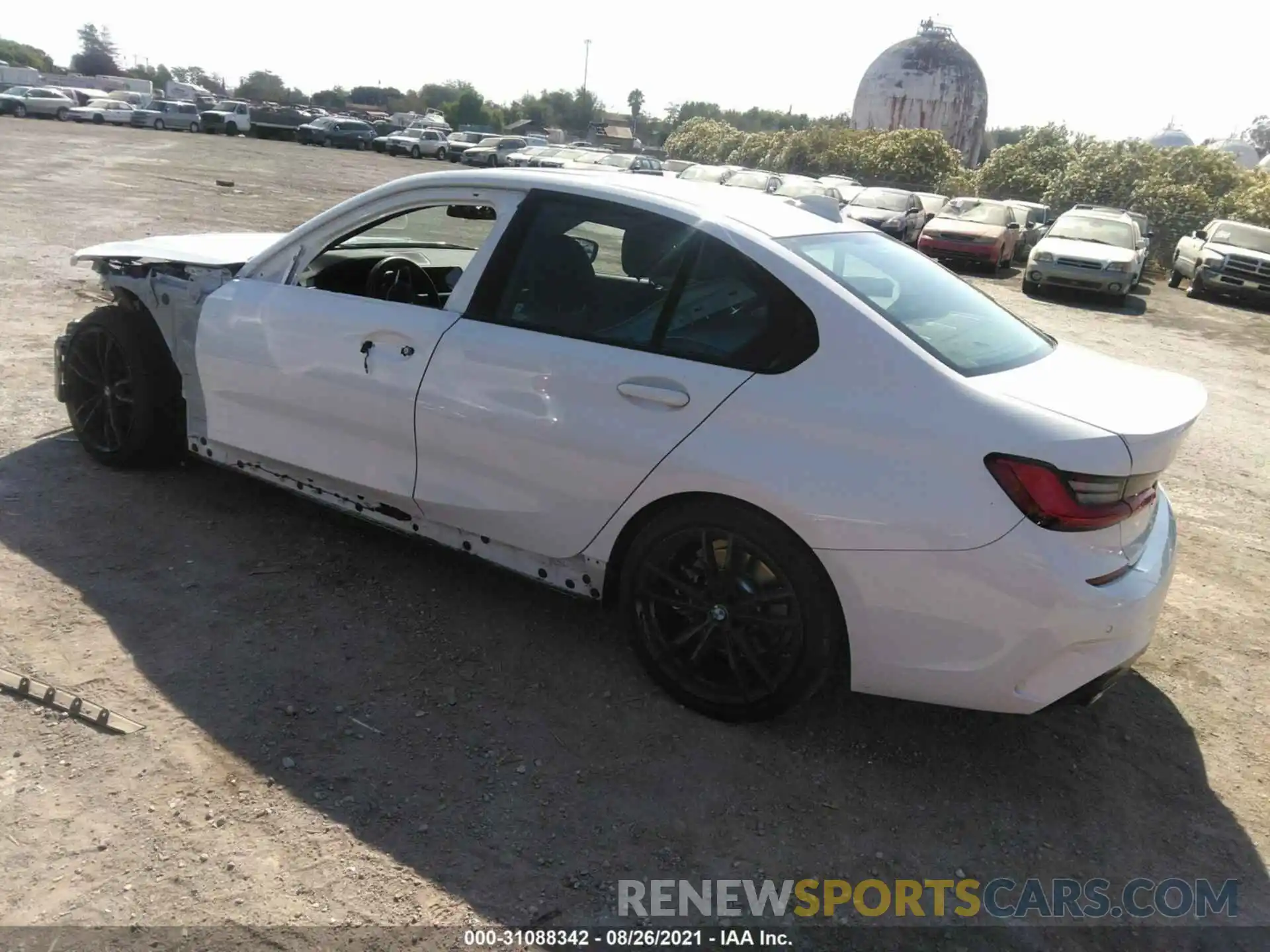 3 Photograph of a damaged car 3MW5R1J00L8B20310 BMW 3 SERIES 2020