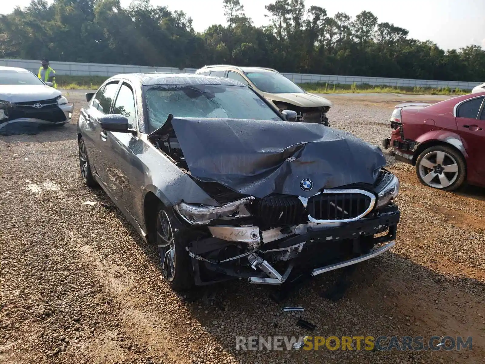 9 Photograph of a damaged car 3MW5R1J00L8B24163 BMW 3 SERIES 2020