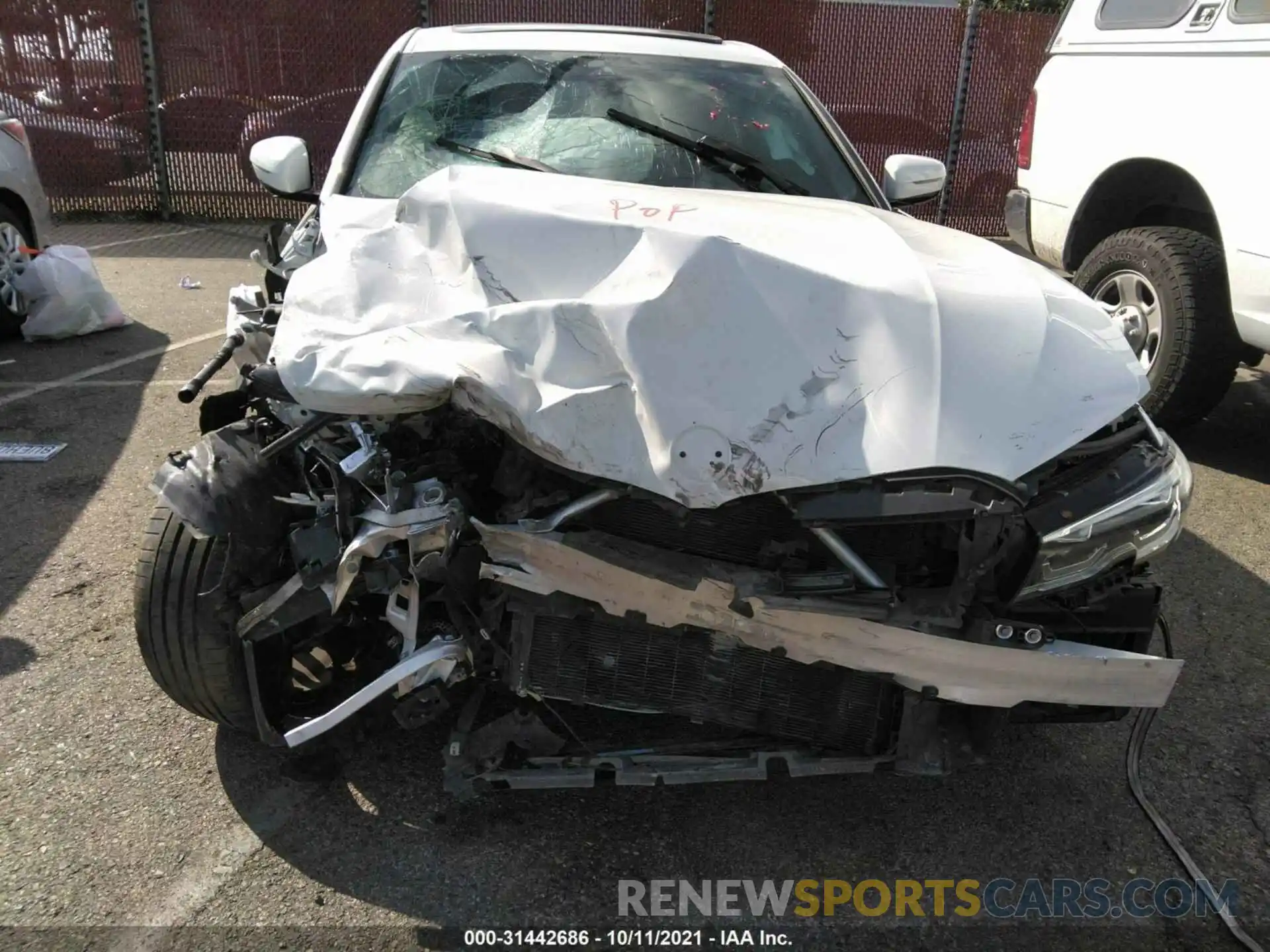 6 Photograph of a damaged car 3MW5R1J00L8B35566 BMW 3 SERIES 2020