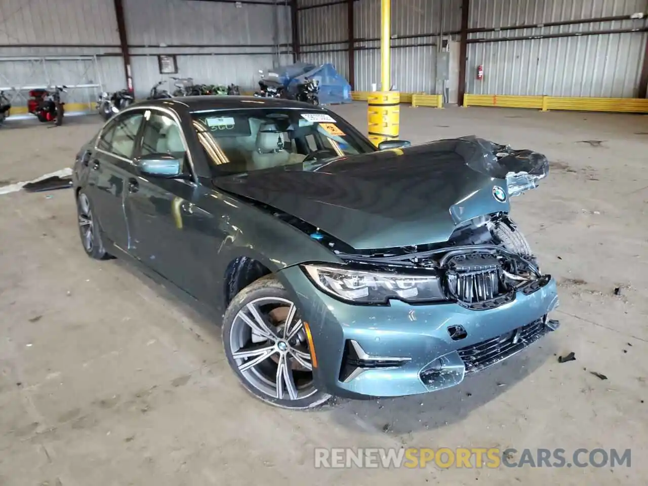 1 Photograph of a damaged car 3MW5R1J00L8B37463 BMW 3 SERIES 2020