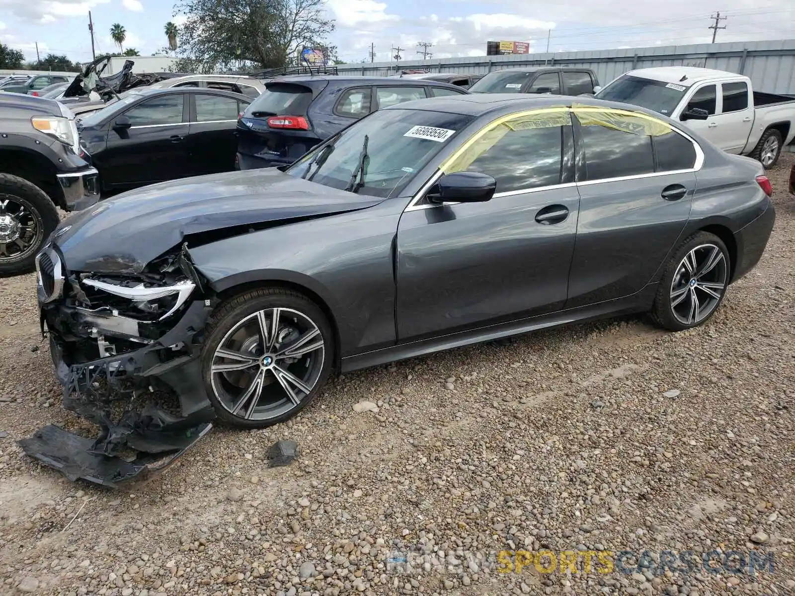 9 Photograph of a damaged car 3MW5R1J00L8B43781 BMW 3 SERIES 2020