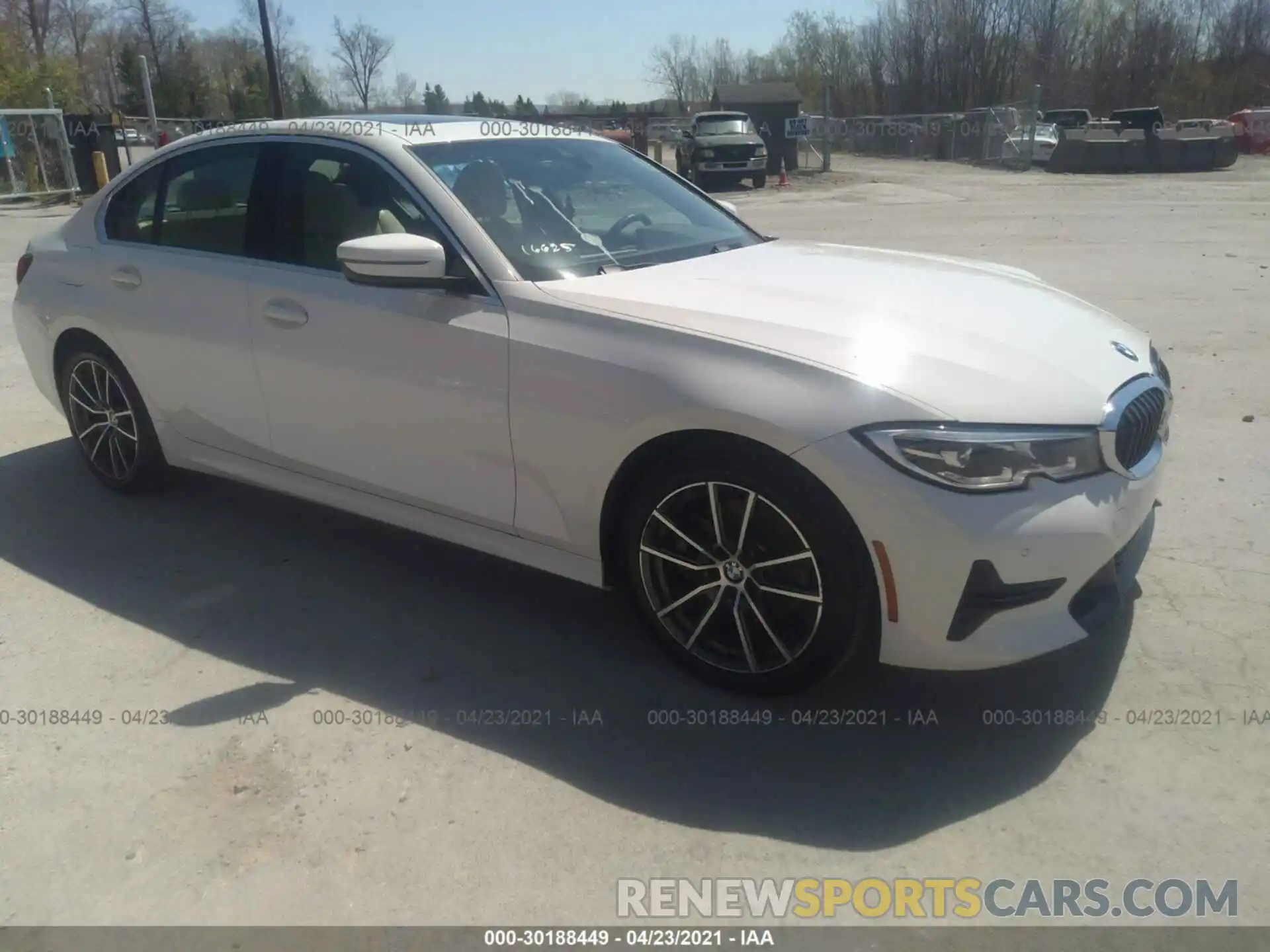 1 Photograph of a damaged car 3MW5R1J01L8B12085 BMW 3 SERIES 2020