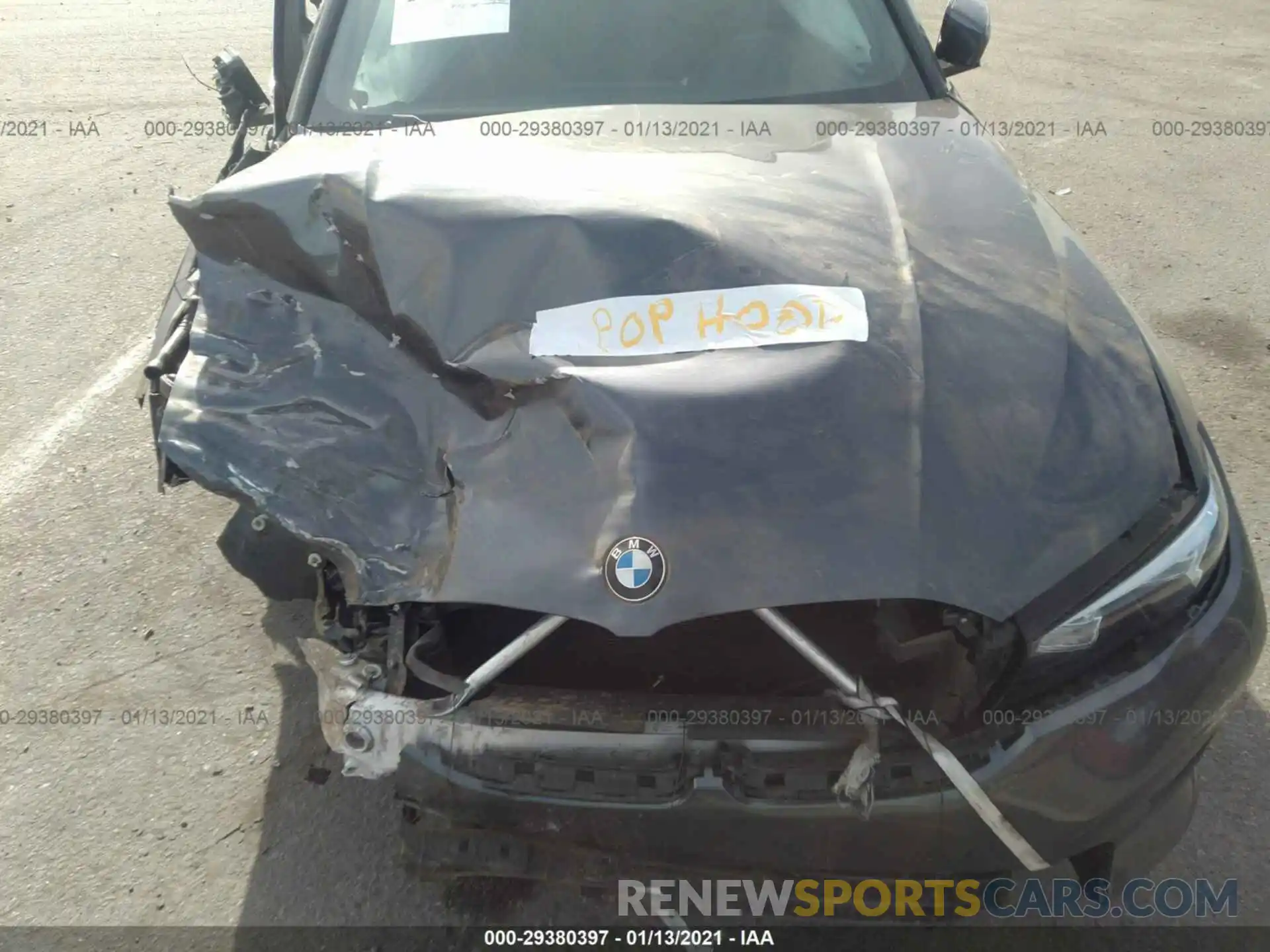 10 Photograph of a damaged car 3MW5R1J01L8B13334 BMW 3 SERIES 2020