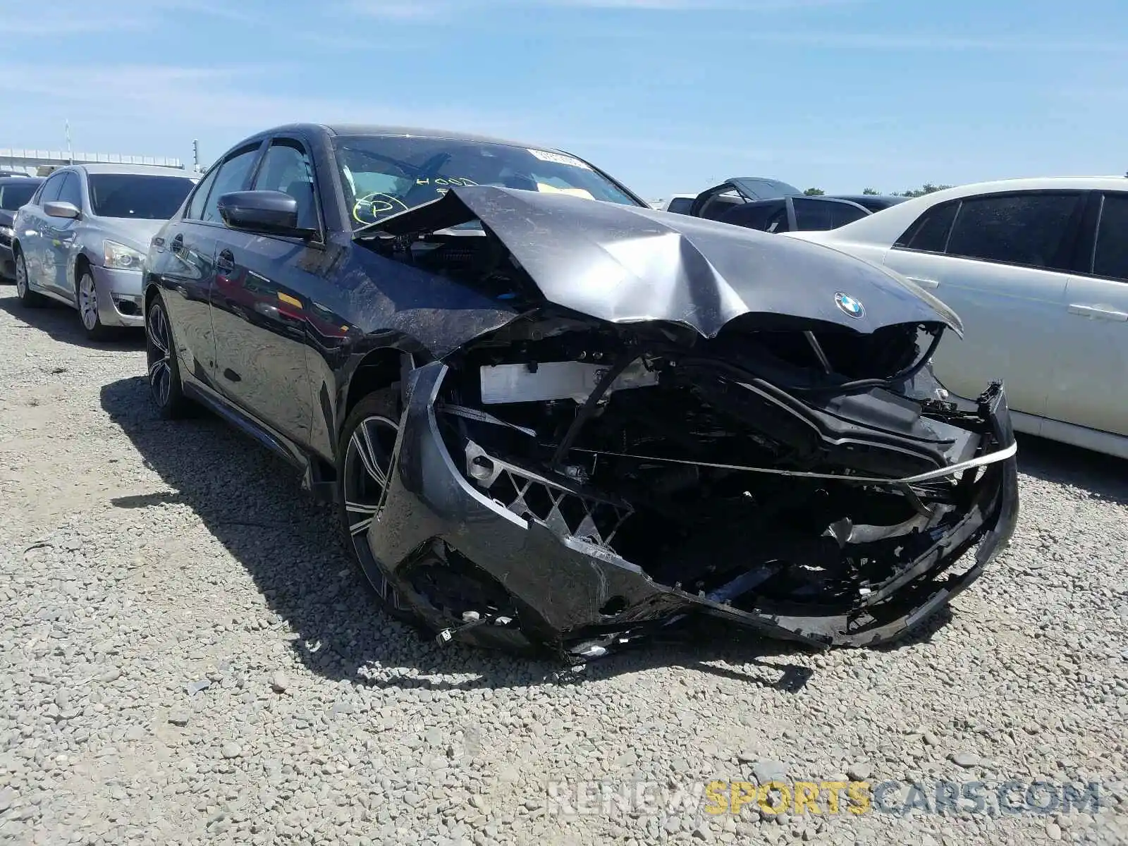 1 Photograph of a damaged car 3MW5R1J01L8B13446 BMW 3 SERIES 2020