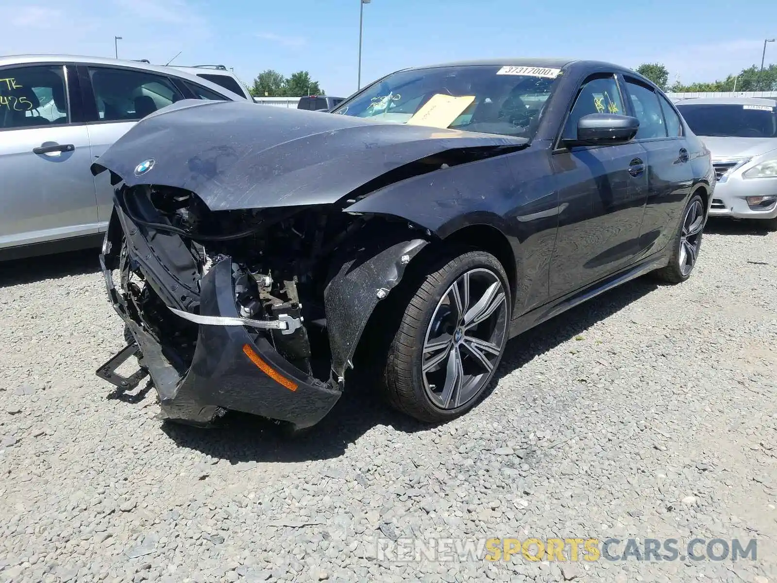 2 Photograph of a damaged car 3MW5R1J01L8B13446 BMW 3 SERIES 2020