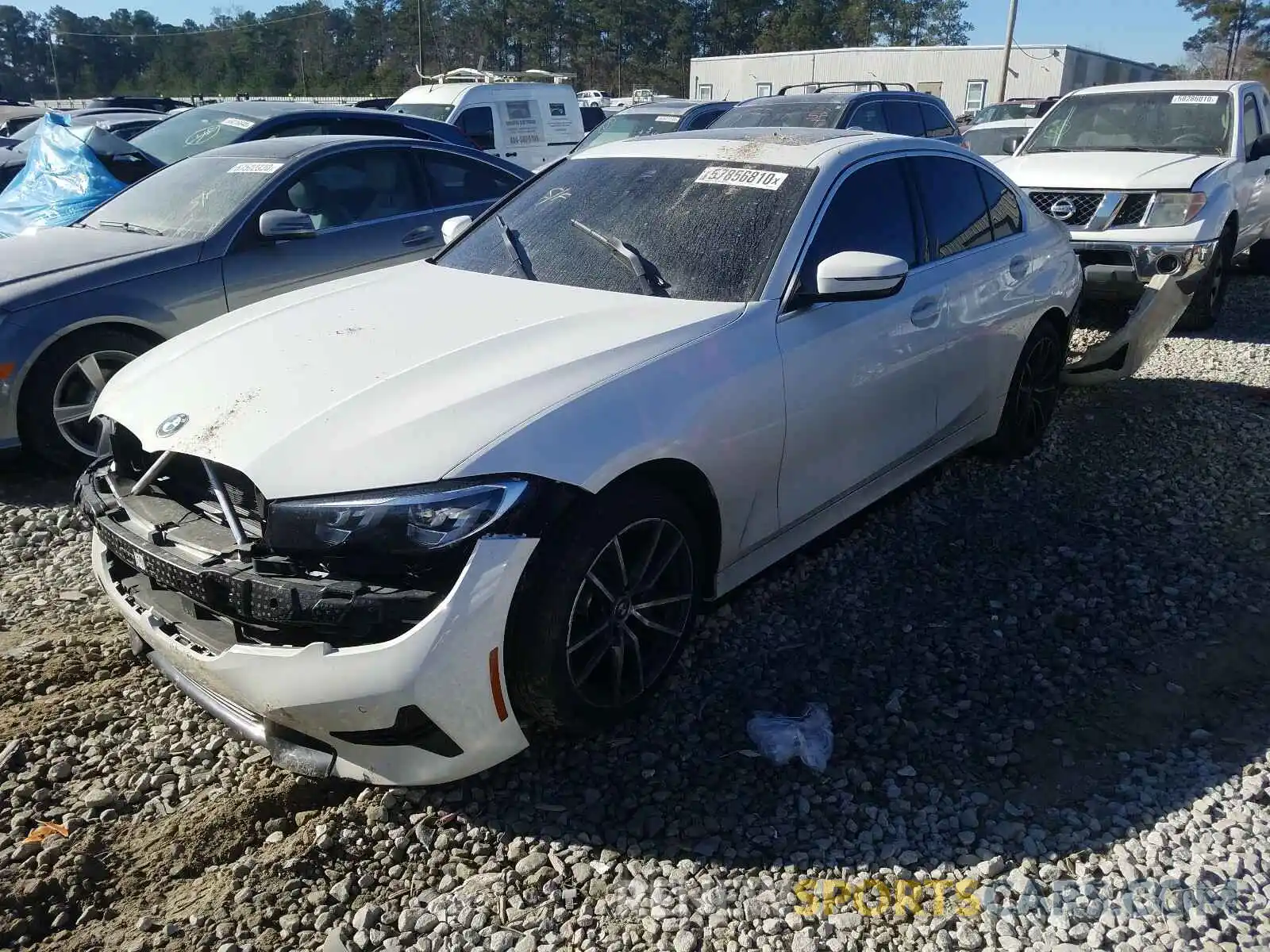 2 Photograph of a damaged car 3MW5R1J01L8B13866 BMW 3 SERIES 2020