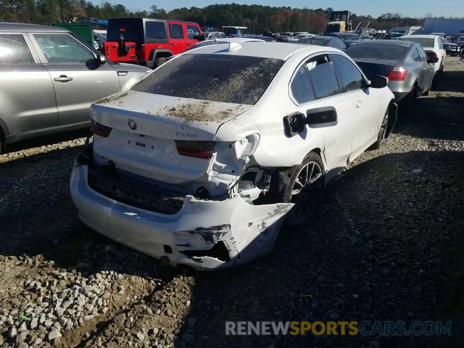 4 Photograph of a damaged car 3MW5R1J01L8B13866 BMW 3 SERIES 2020