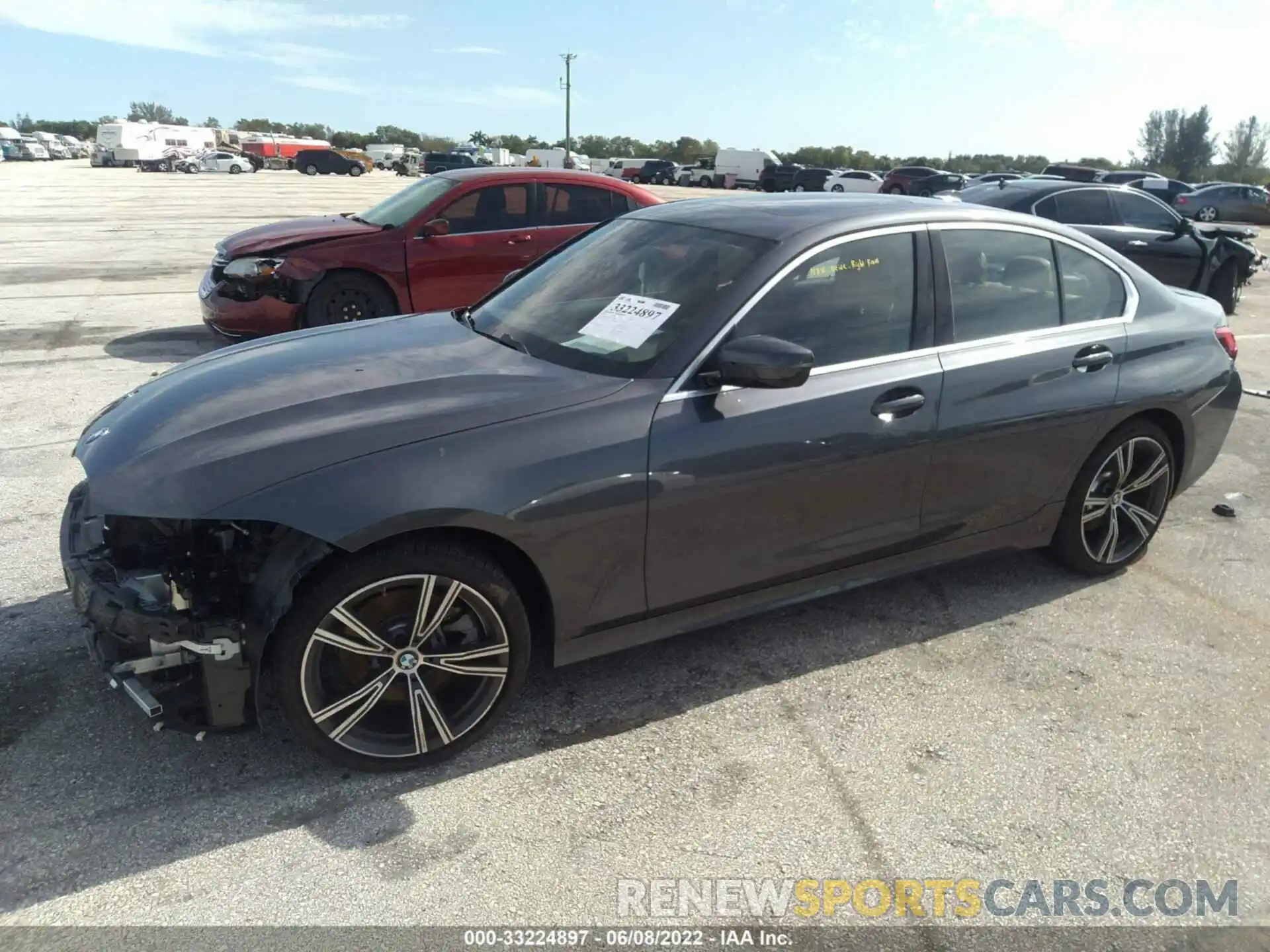 2 Photograph of a damaged car 3MW5R1J01L8B15567 BMW 3 SERIES 2020