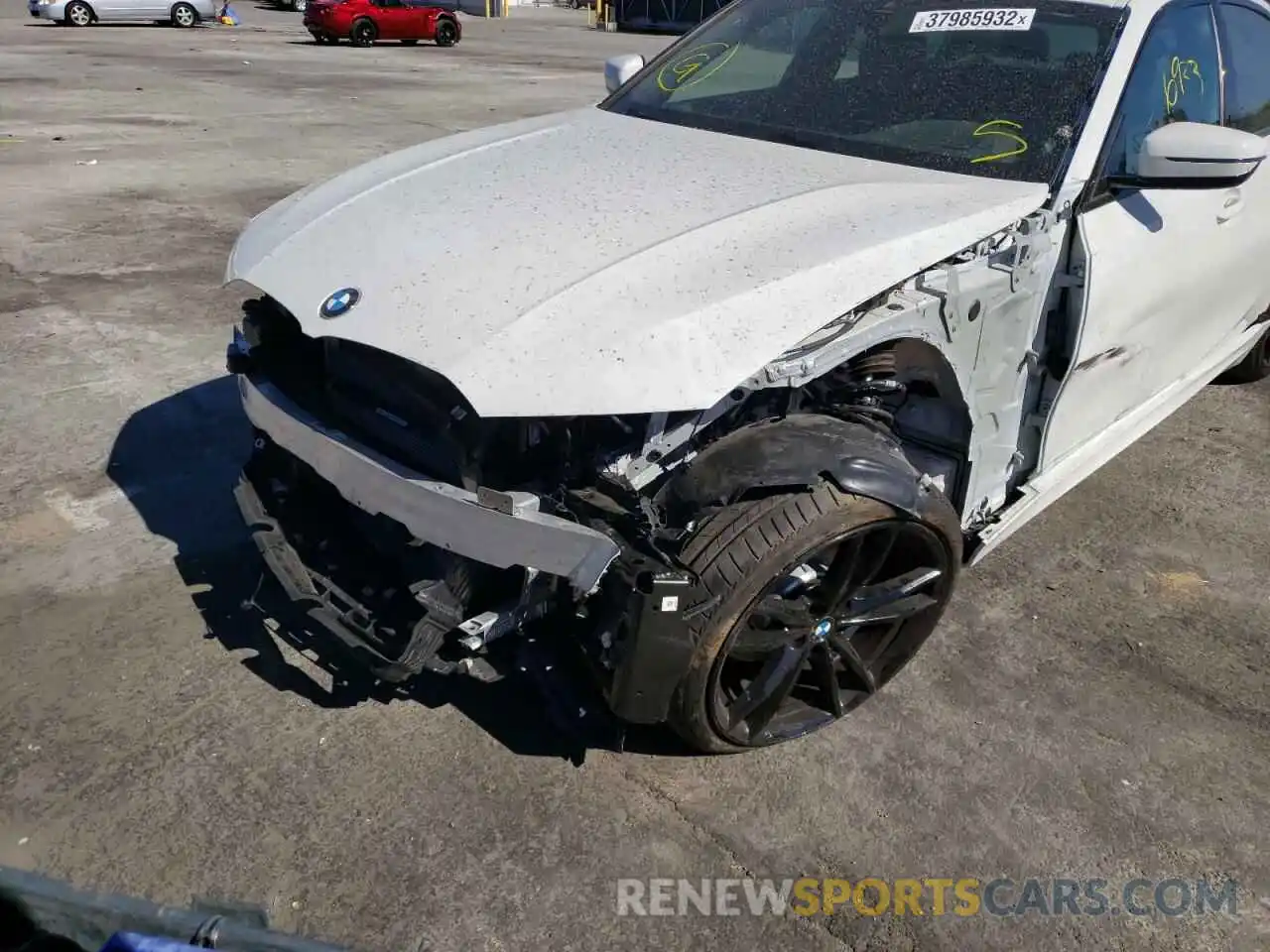 9 Photograph of a damaged car 3MW5R1J01L8B18291 BMW 3 SERIES 2020