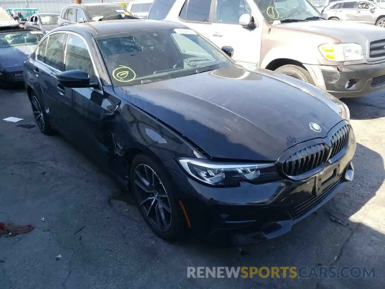 1 Photograph of a damaged car 3MW5R1J01L8B18971 BMW 3 SERIES 2020