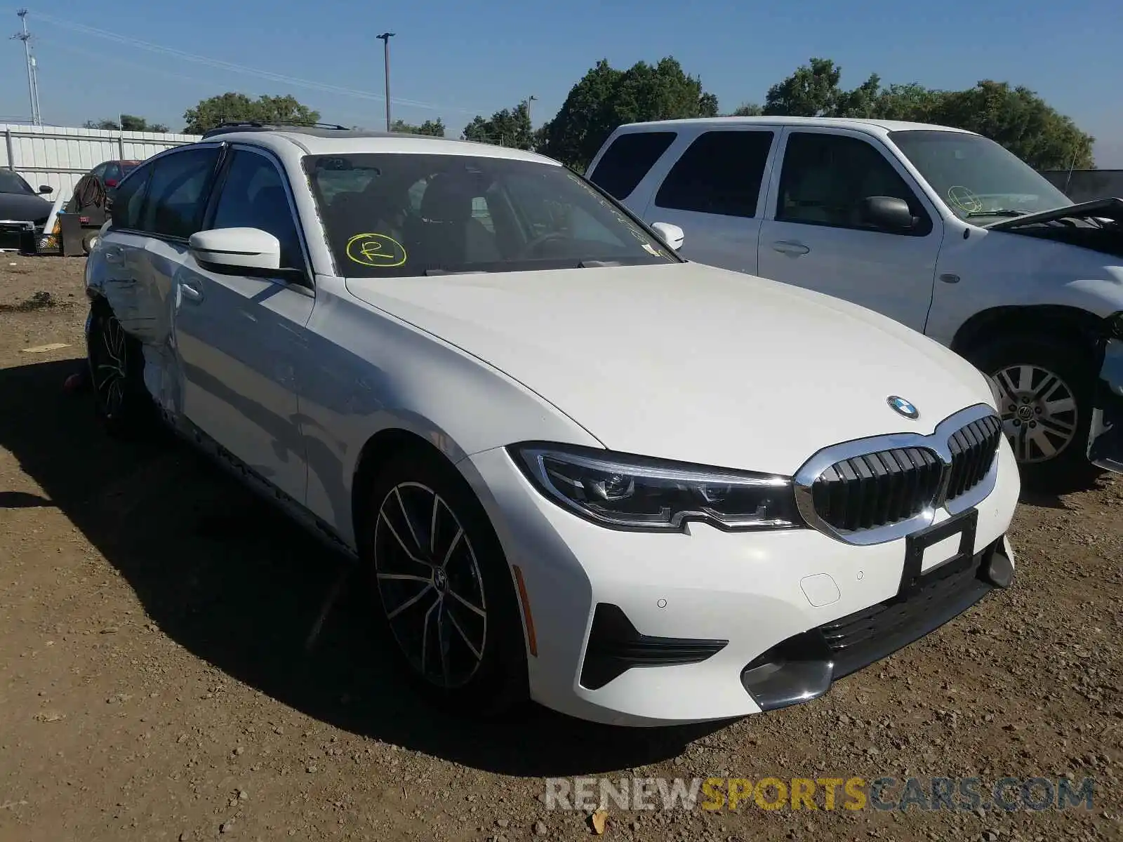 1 Photograph of a damaged car 3MW5R1J01L8B20333 BMW 3 SERIES 2020