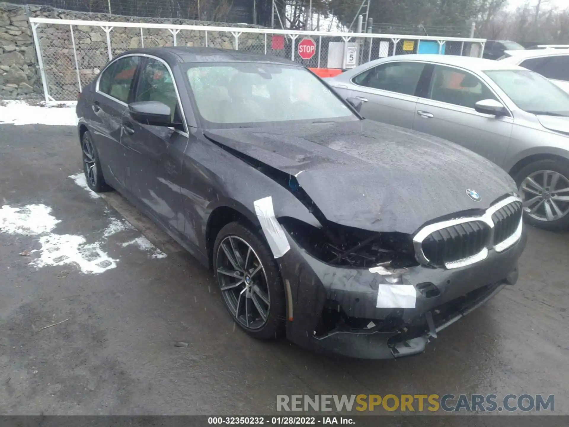 1 Photograph of a damaged car 3MW5R1J01L8B20915 BMW 3 SERIES 2020