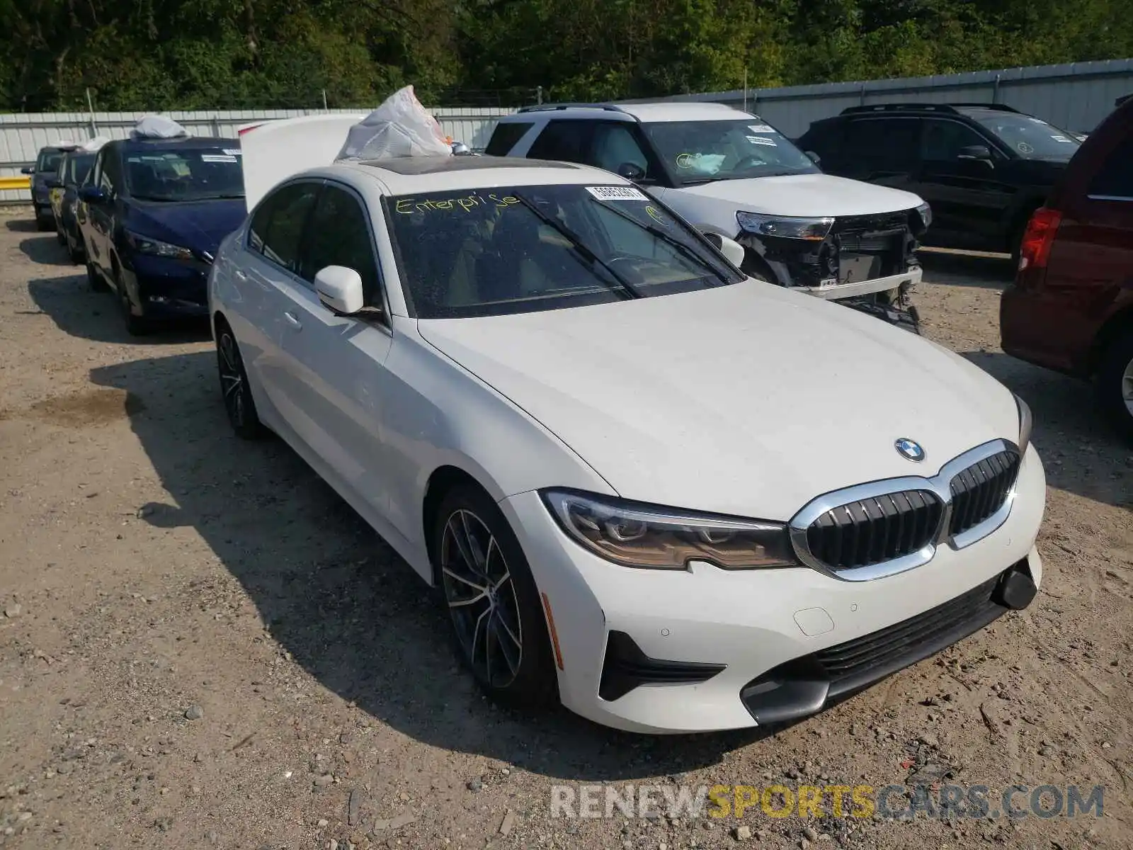 1 Photograph of a damaged car 3MW5R1J01L8B23121 BMW 3 SERIES 2020