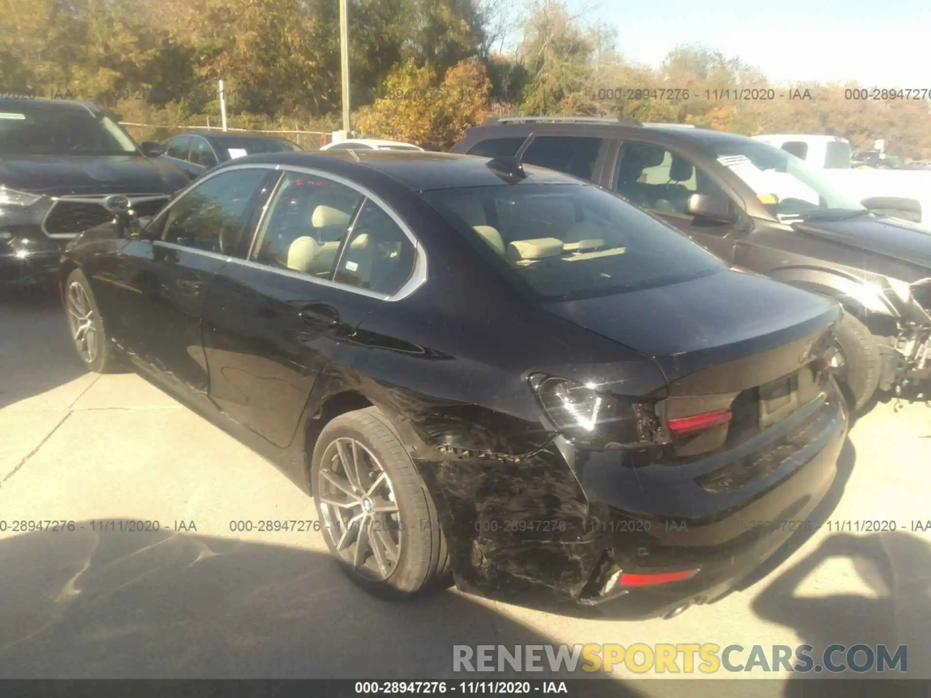 3 Photograph of a damaged car 3MW5R1J01L8B24169 BMW 3 SERIES 2020