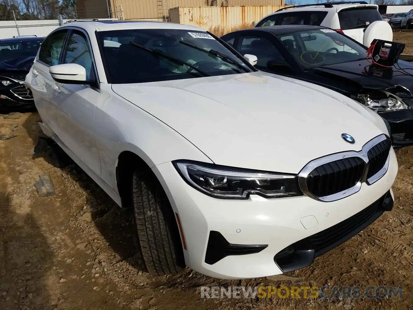 1 Photograph of a damaged car 3MW5R1J01L8B24592 BMW 3 SERIES 2020