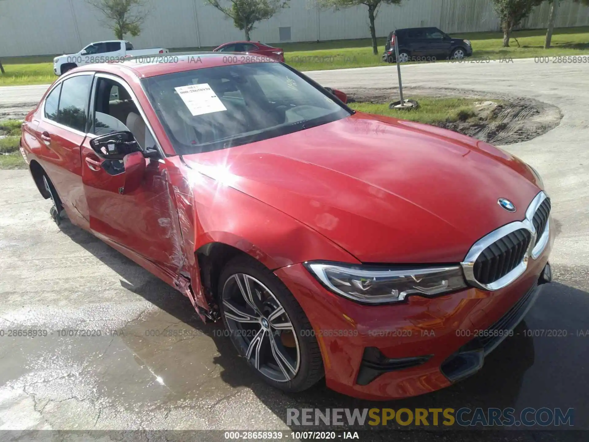 1 Photograph of a damaged car 3MW5R1J01L8B31770 BMW 3 SERIES 2020