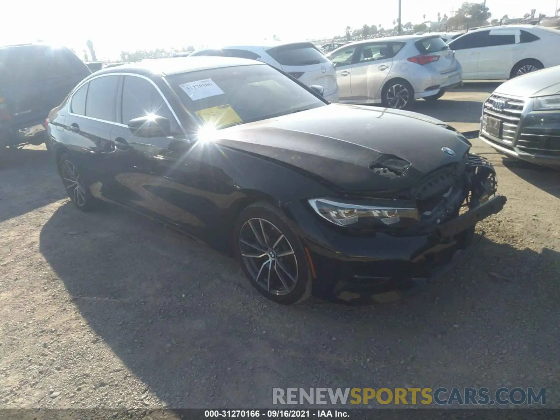 1 Photograph of a damaged car 3MW5R1J01L8B31929 BMW 3 SERIES 2020