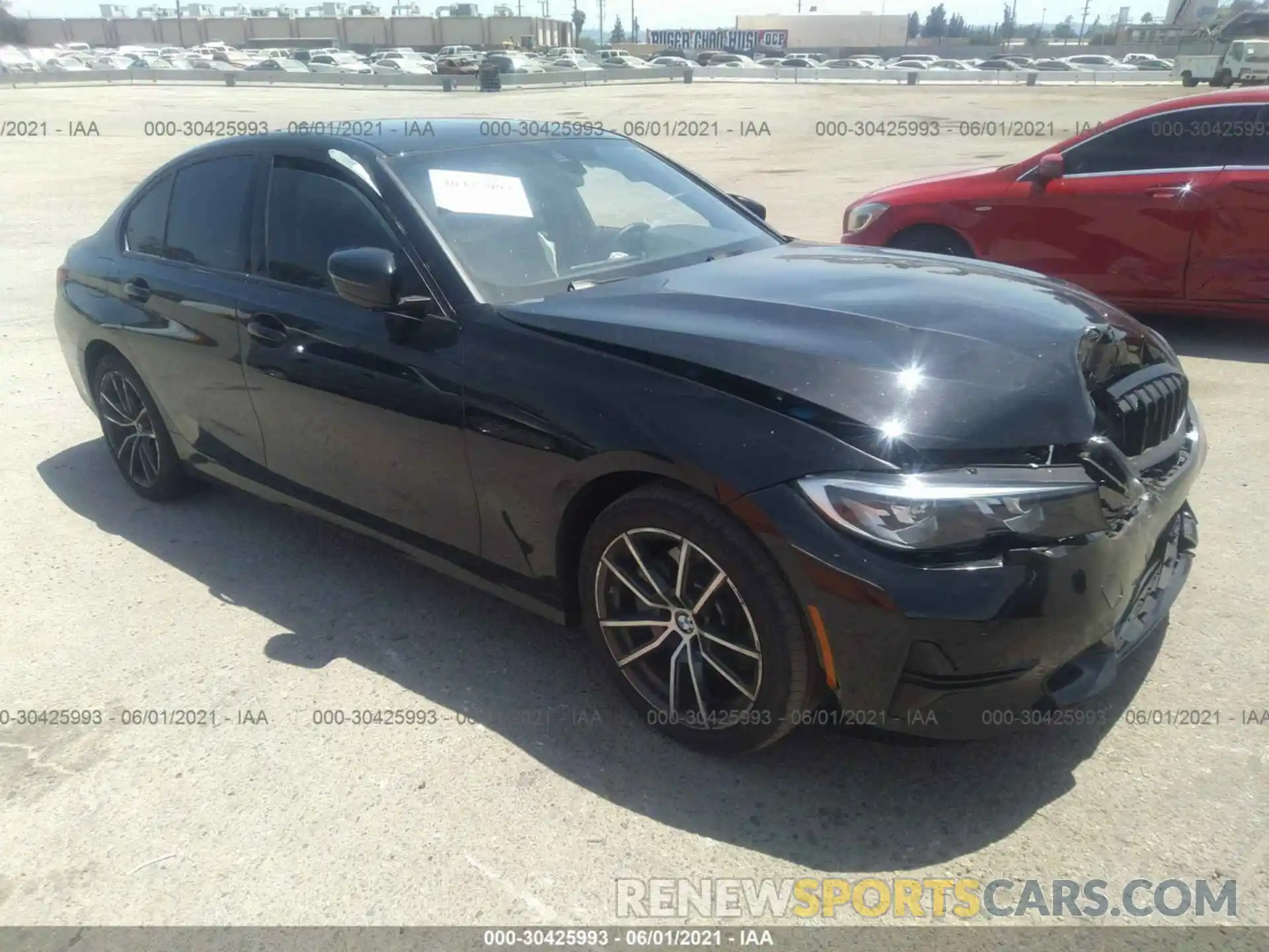 1 Photograph of a damaged car 3MW5R1J01L8B34457 BMW 3 SERIES 2020