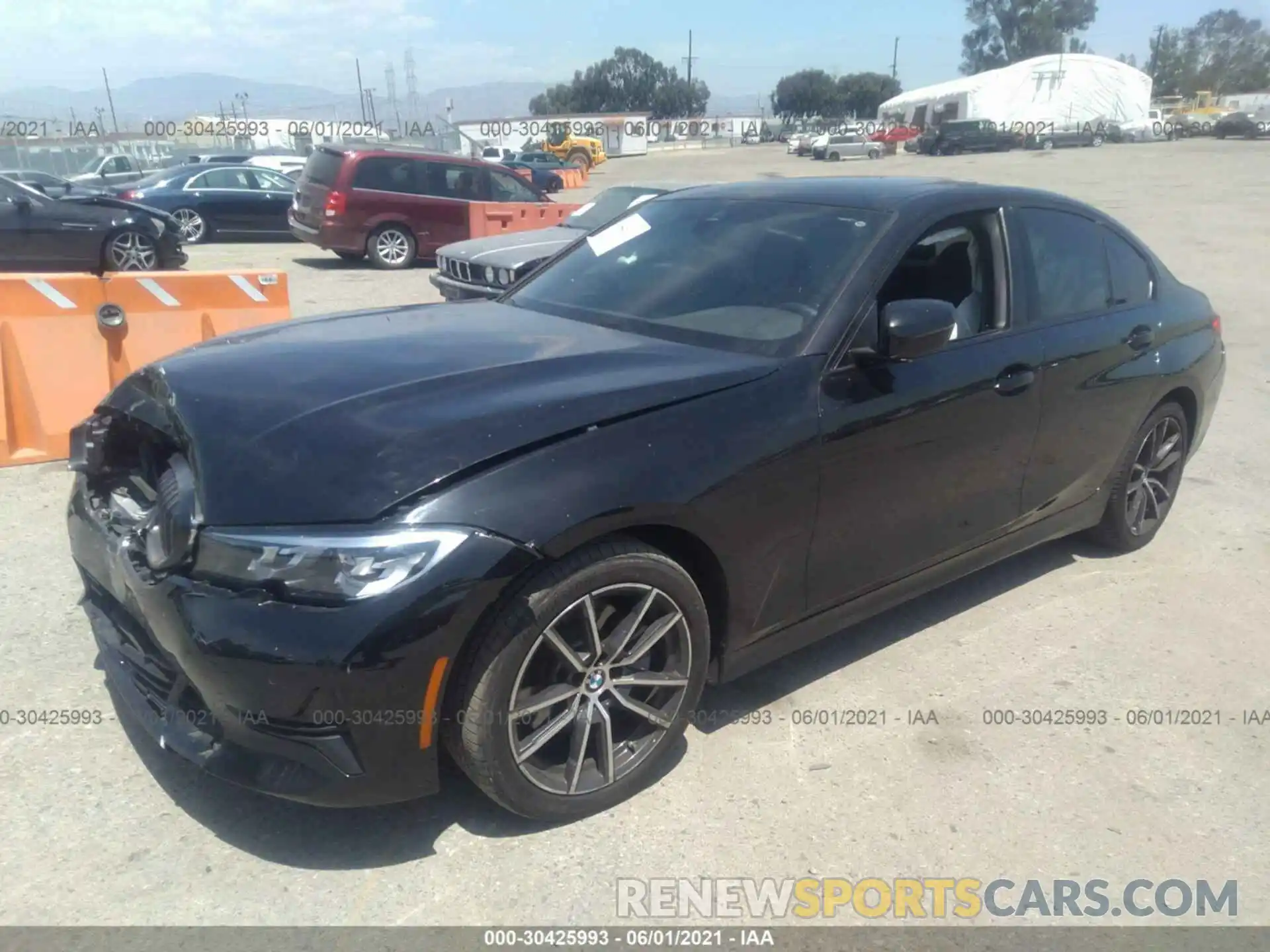 2 Photograph of a damaged car 3MW5R1J01L8B34457 BMW 3 SERIES 2020