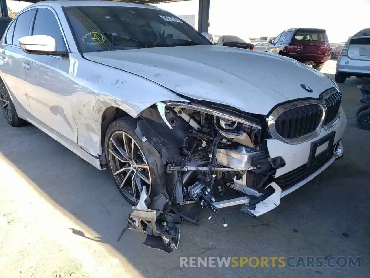 9 Photograph of a damaged car 3MW5R1J01L8B34717 BMW 3 SERIES 2020