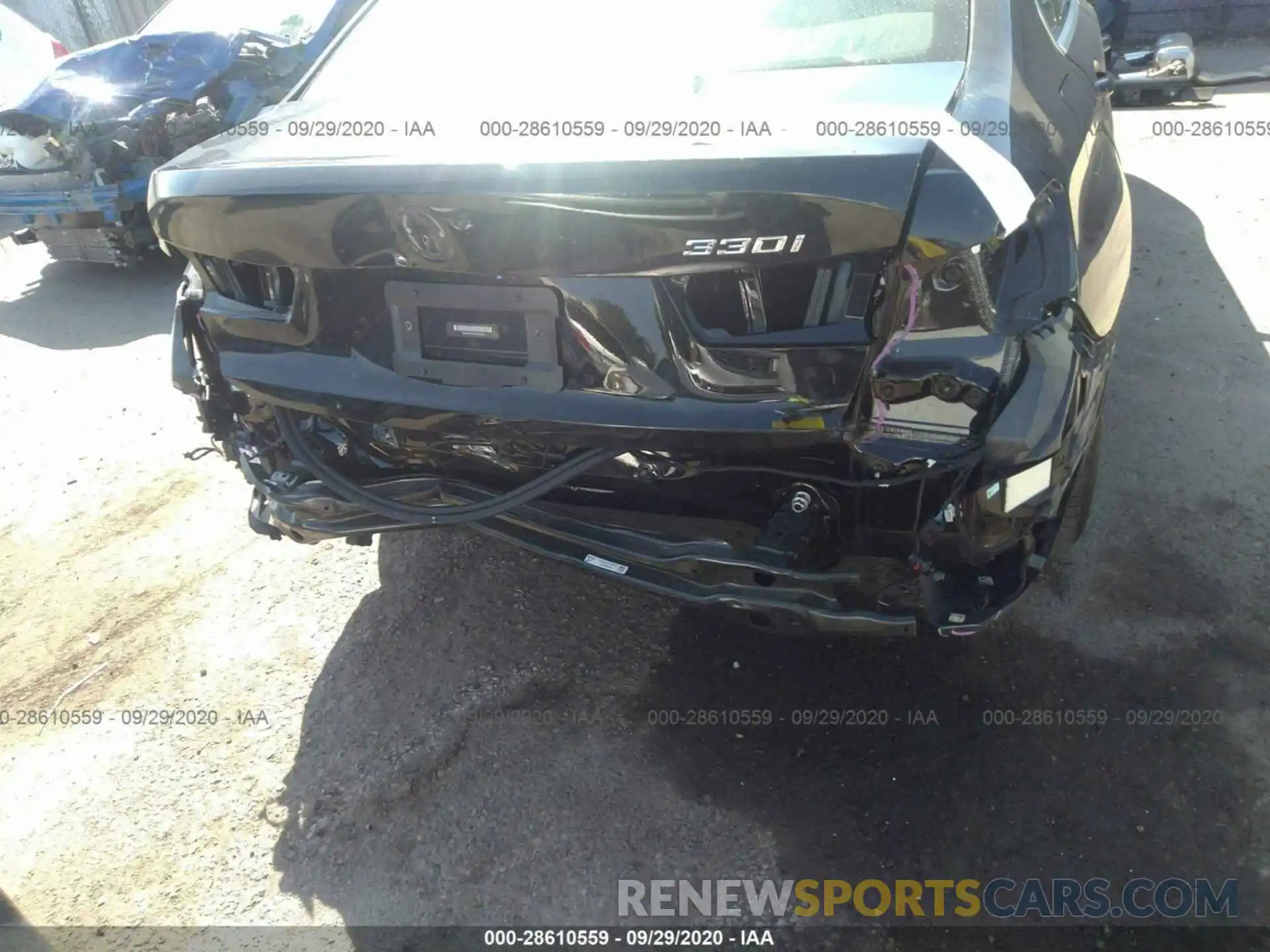 6 Фотография поврежденного автомобиля 3MW5R1J01L8B36466 BMW 3 SERIES 2020