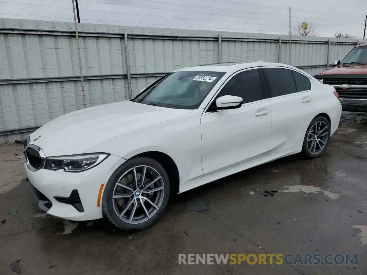 1 Photograph of a damaged car 3MW5R1J01L8B37326 BMW 3 SERIES 2020